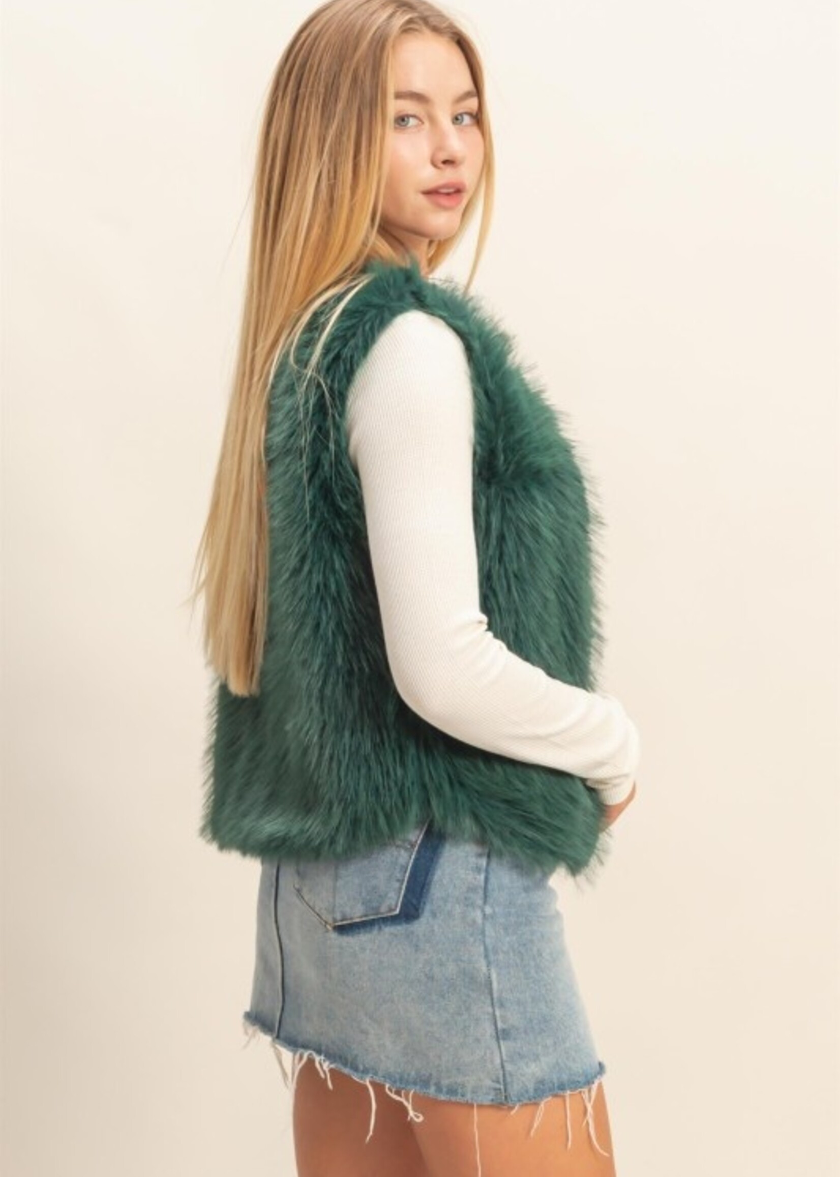 Fur vest