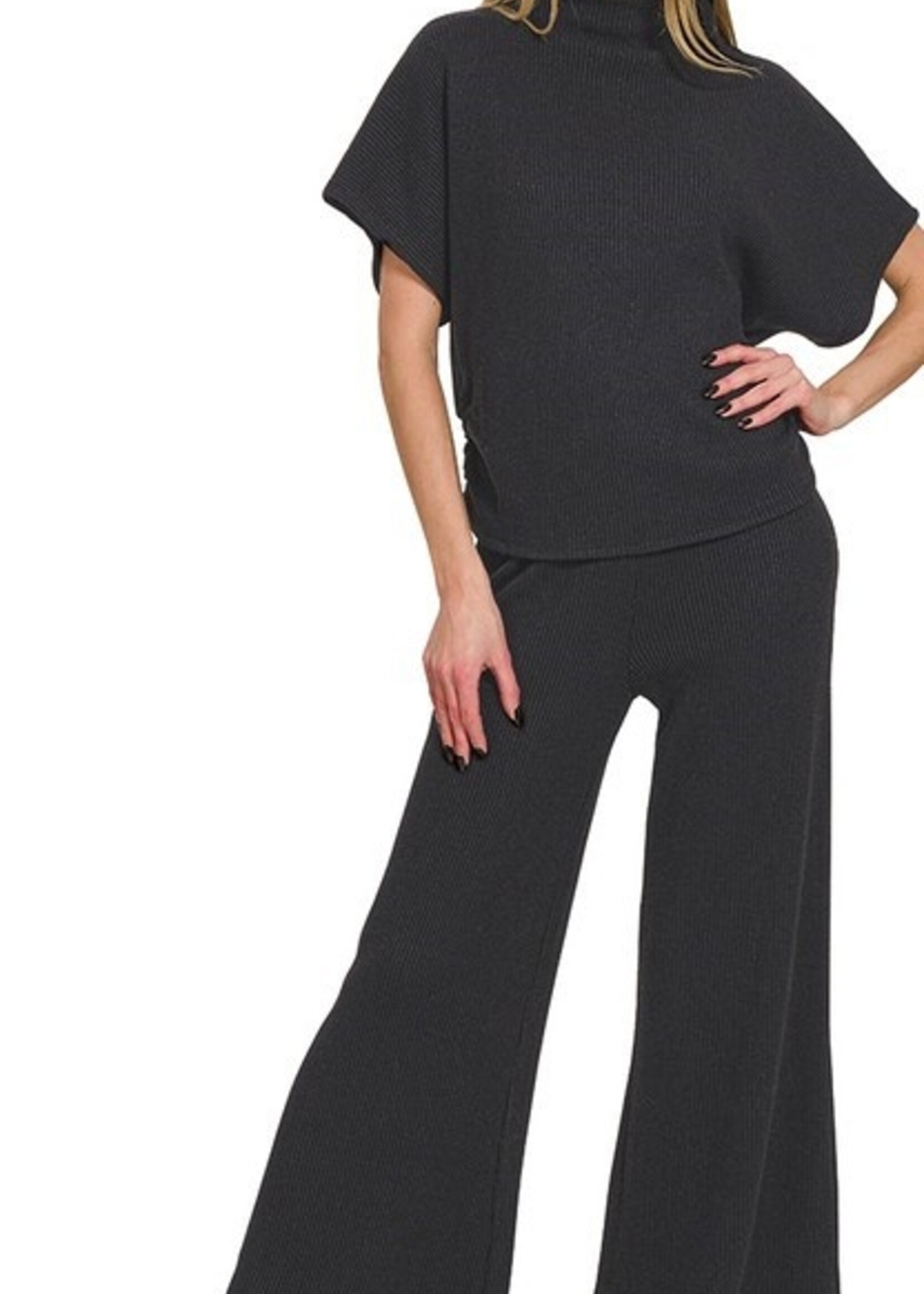 Mock sweater set +3 colors