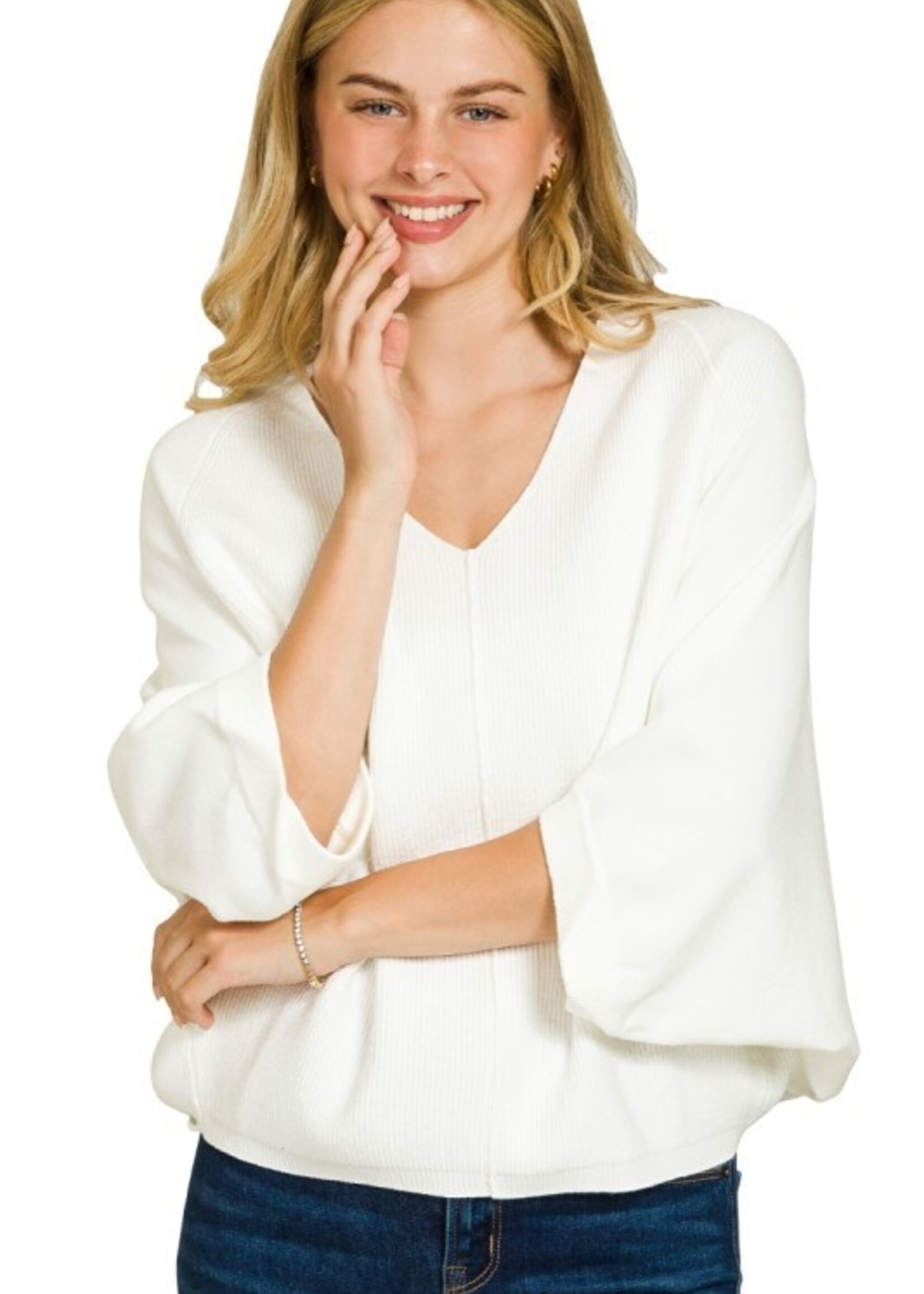 Dolman sweater top +2 colors