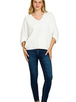 Dolman sweater top +2 colors