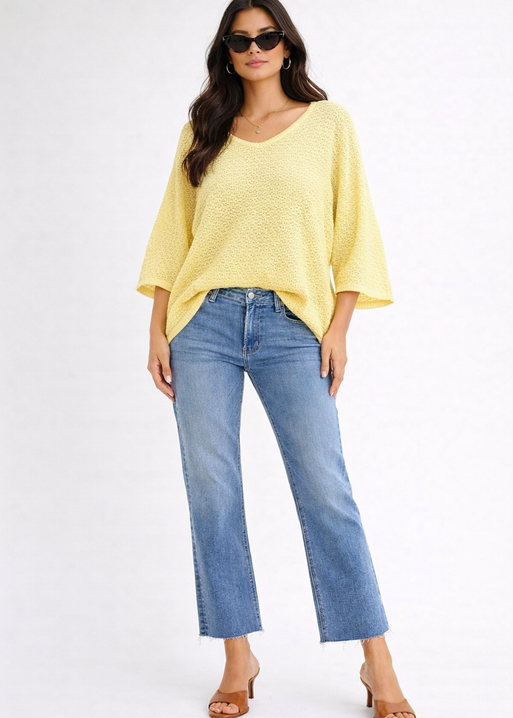 Textured sweater +3 colors