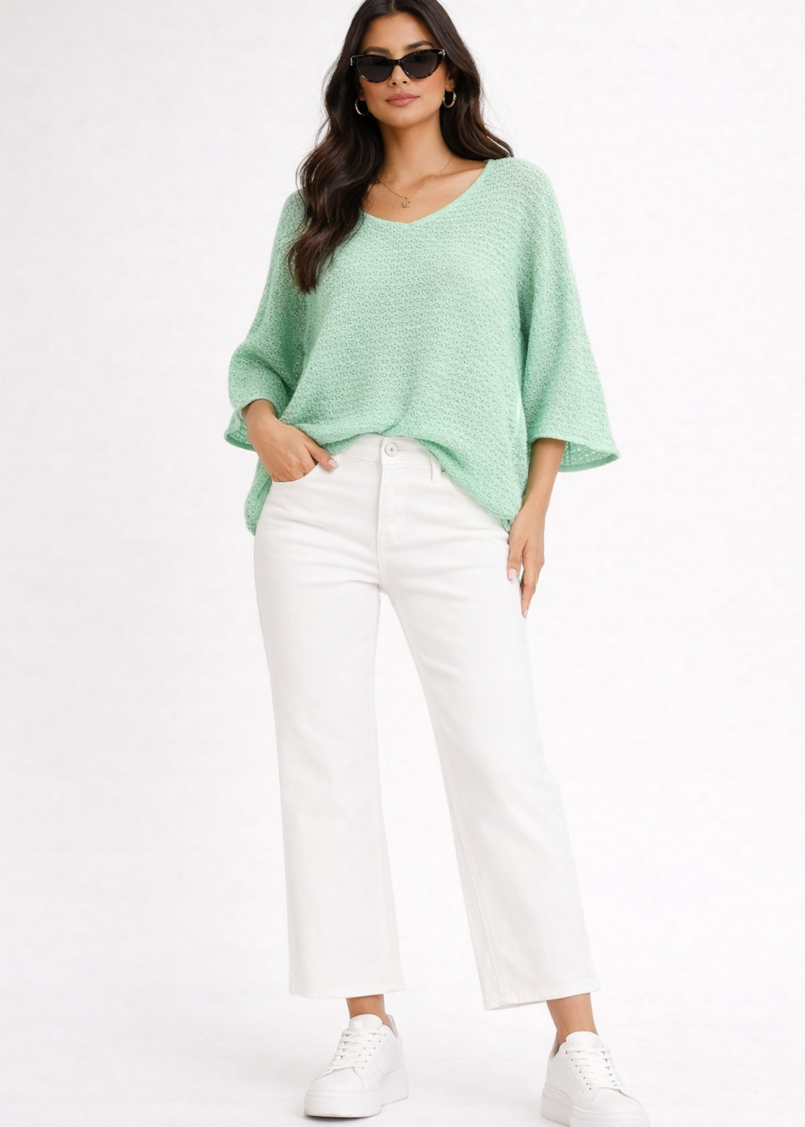 Textured sweater +3 colors