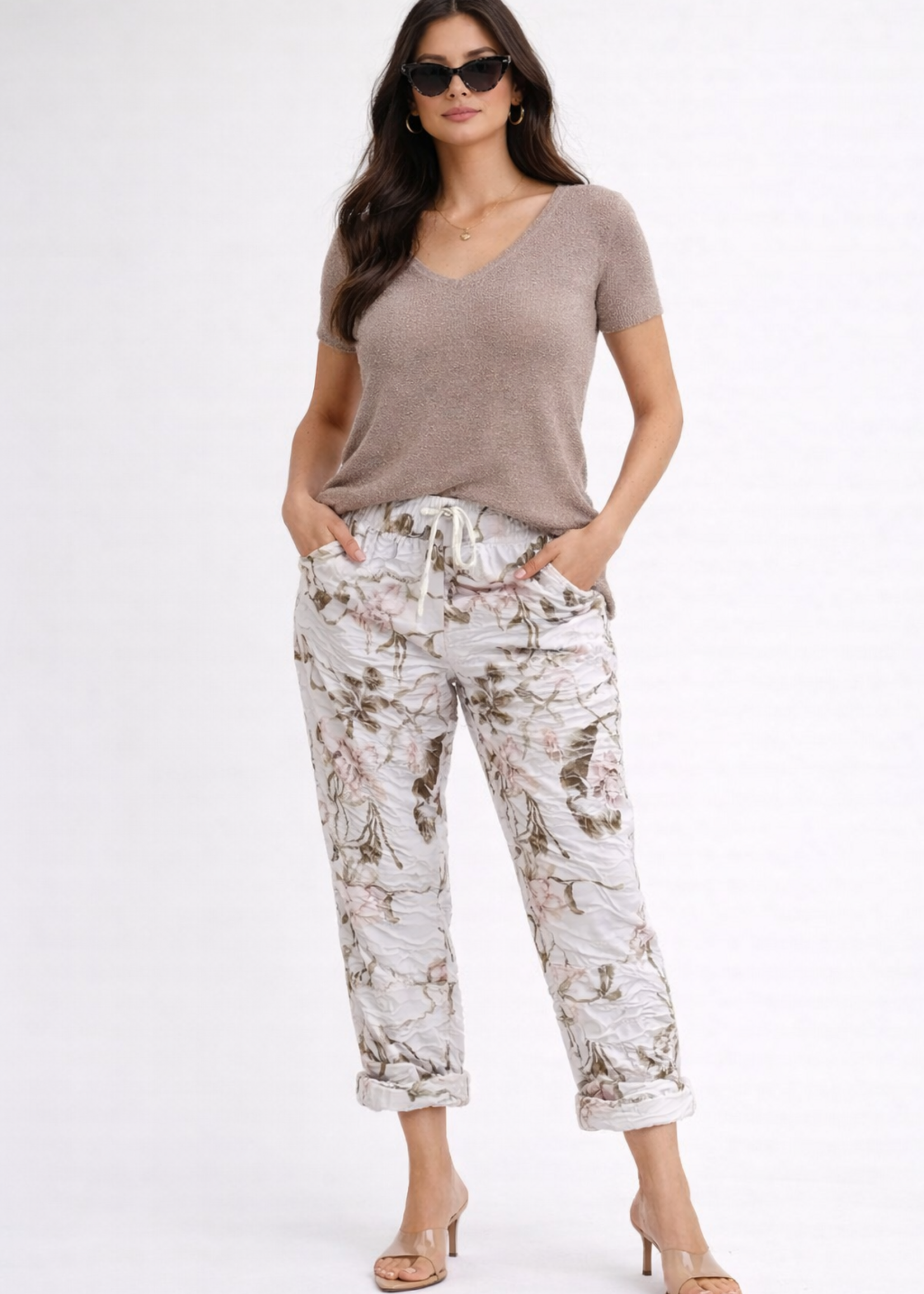 Floral jogger +3 colors
