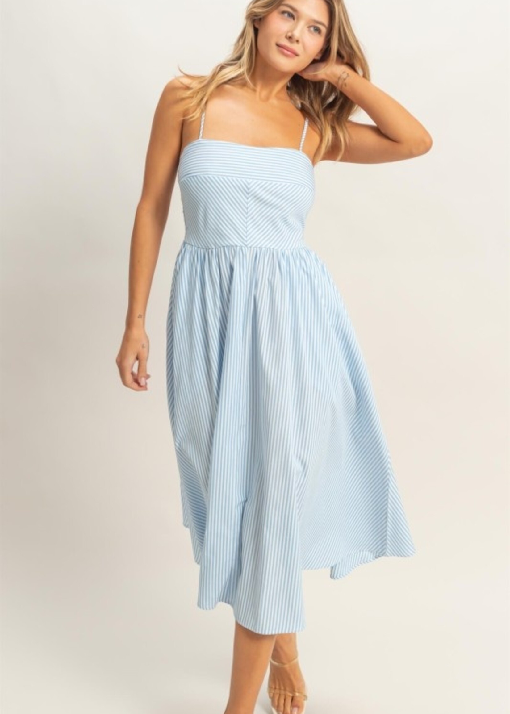 Striped midi +2 colors