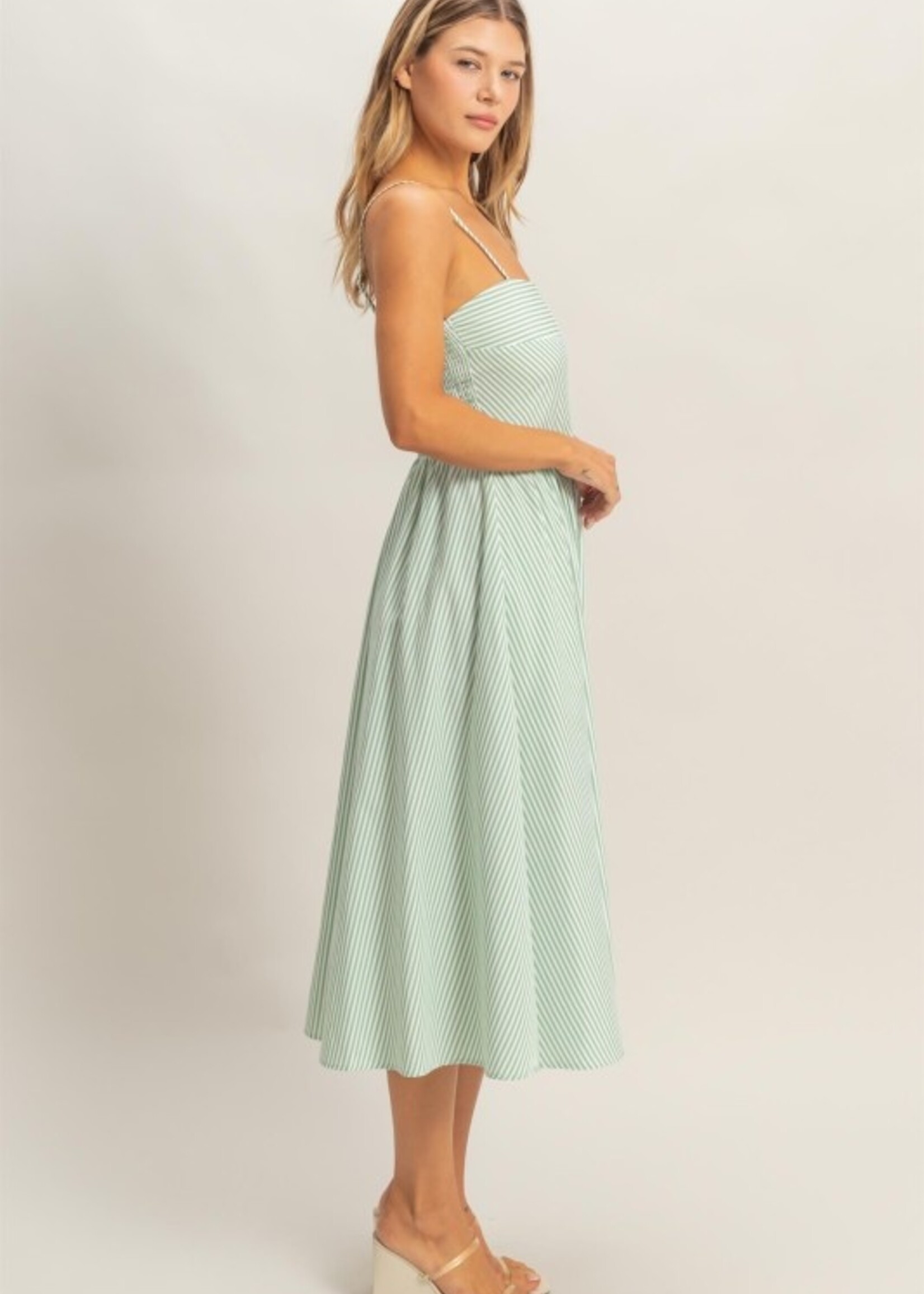 Striped midi +2 colors