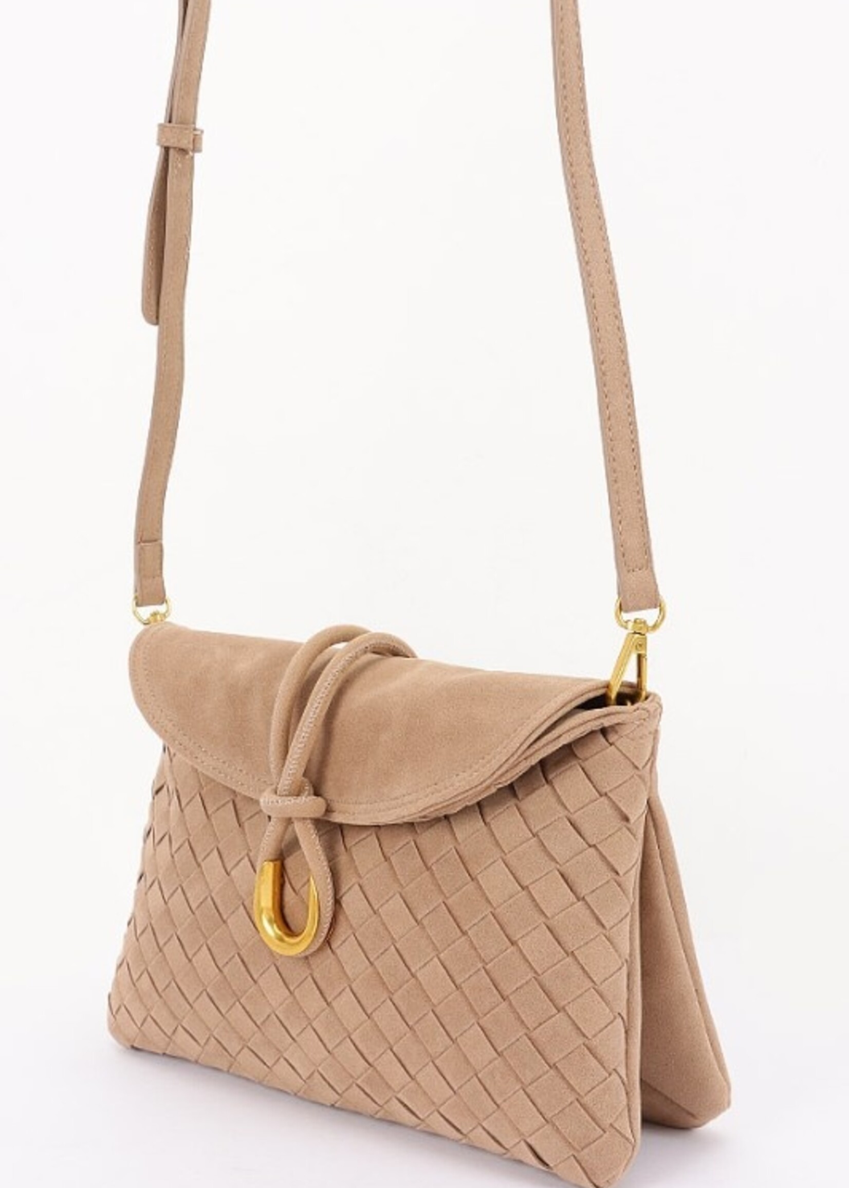 Suede clutch +2 colors