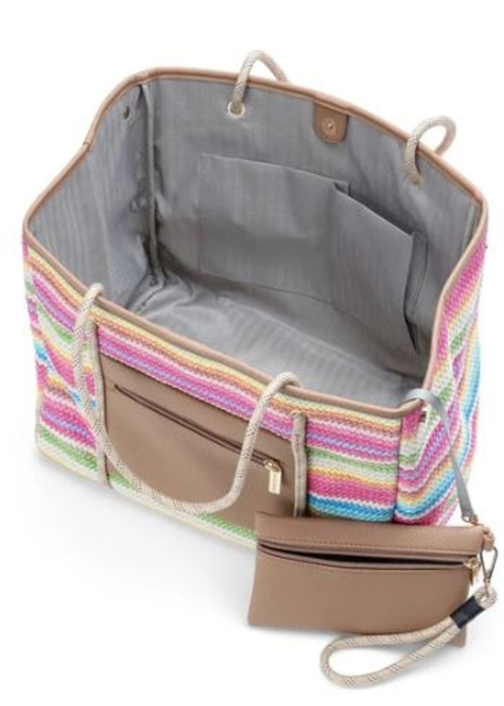 Multi color tote