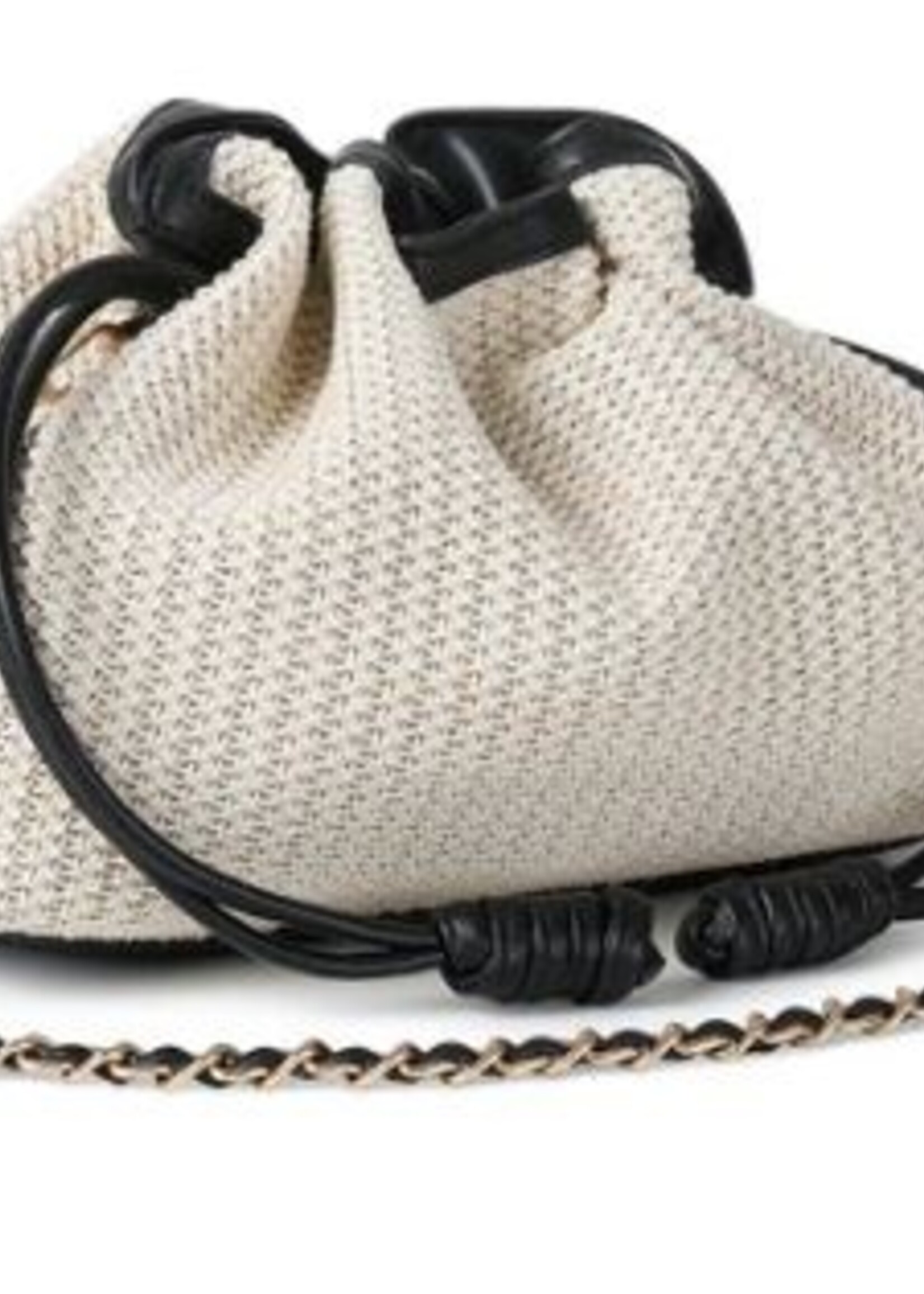 Raffia crossbody