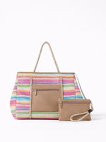 Multi color tote