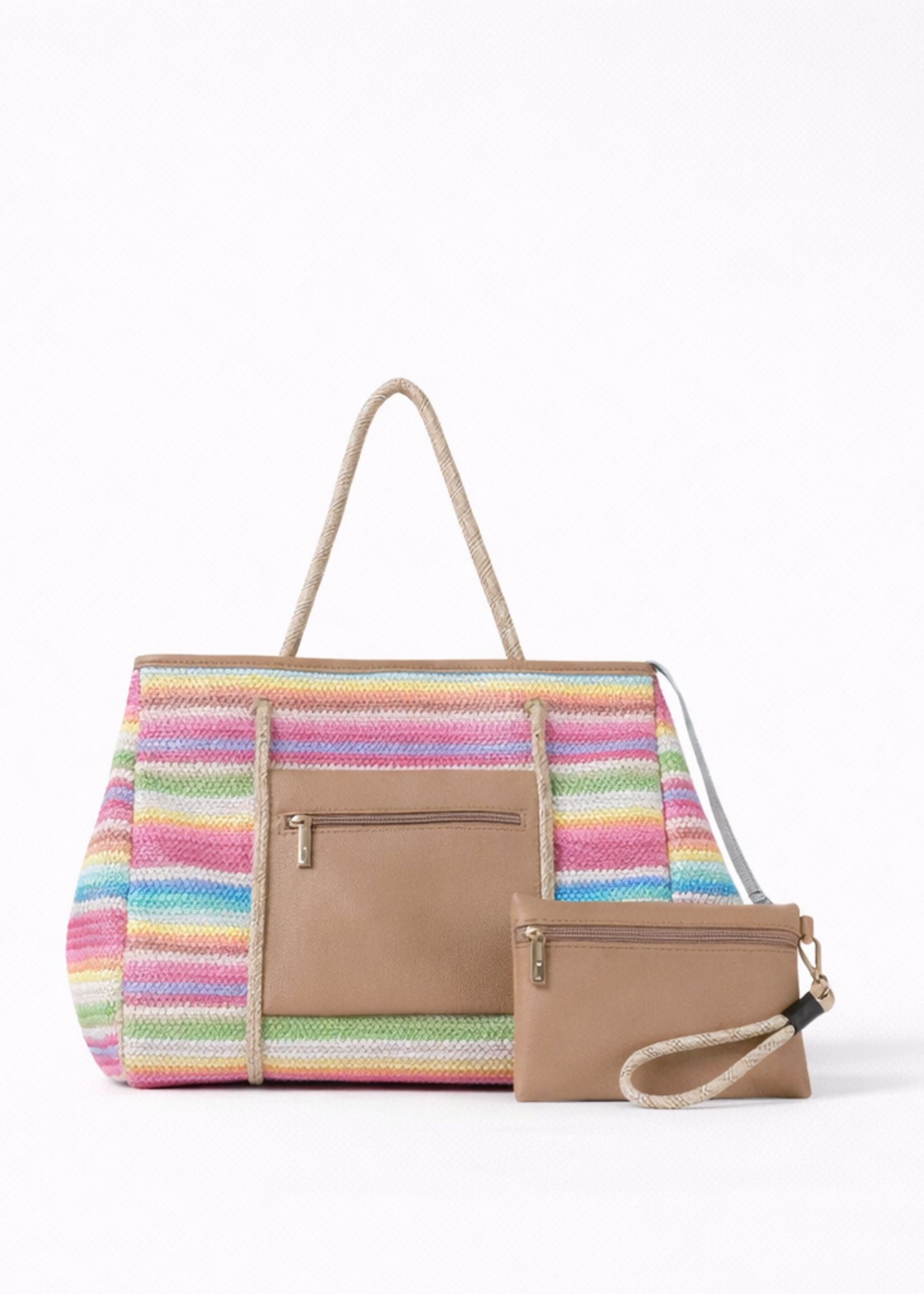 Multi color tote