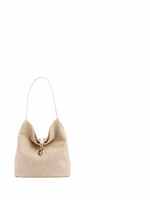 Raffia shoulder bag