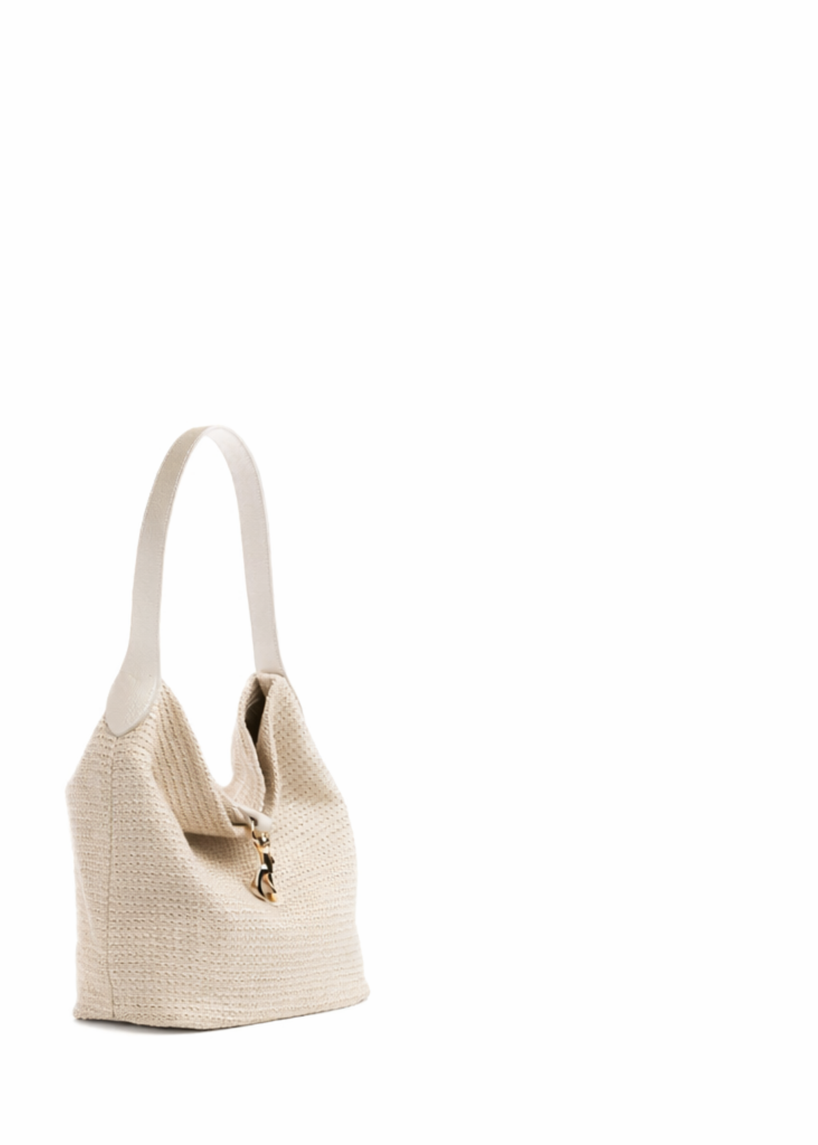 Raffia shoulder bag