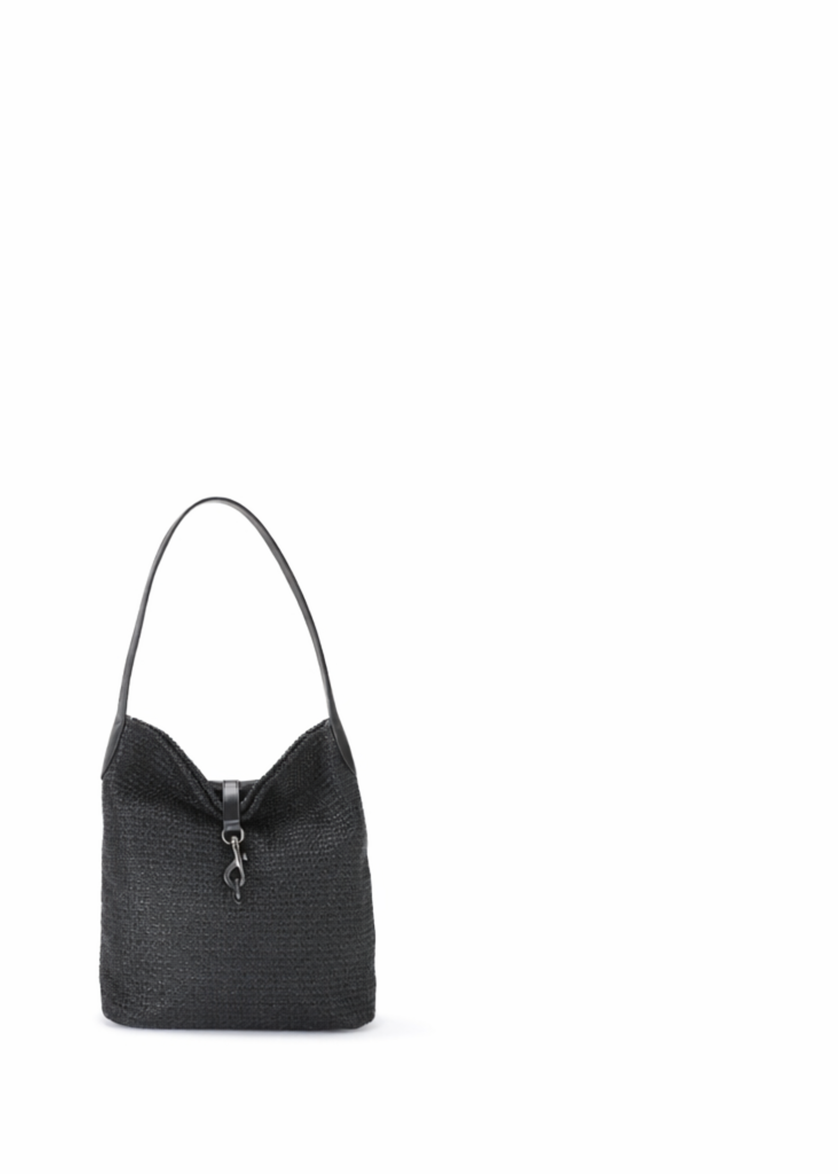 Raffia shoulder bag