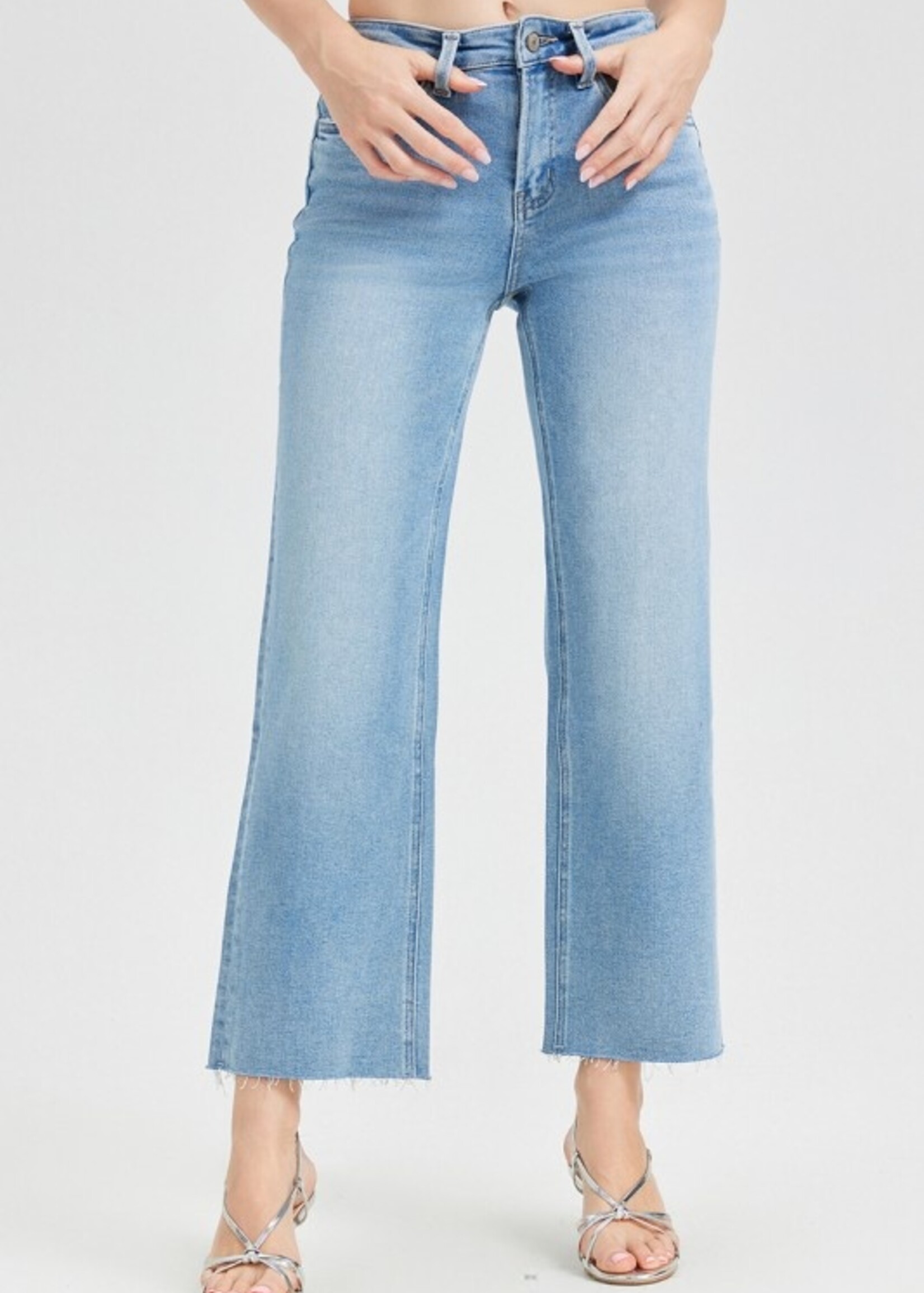 Scissor hem jean