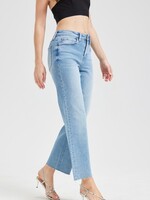 Scissor hem jean