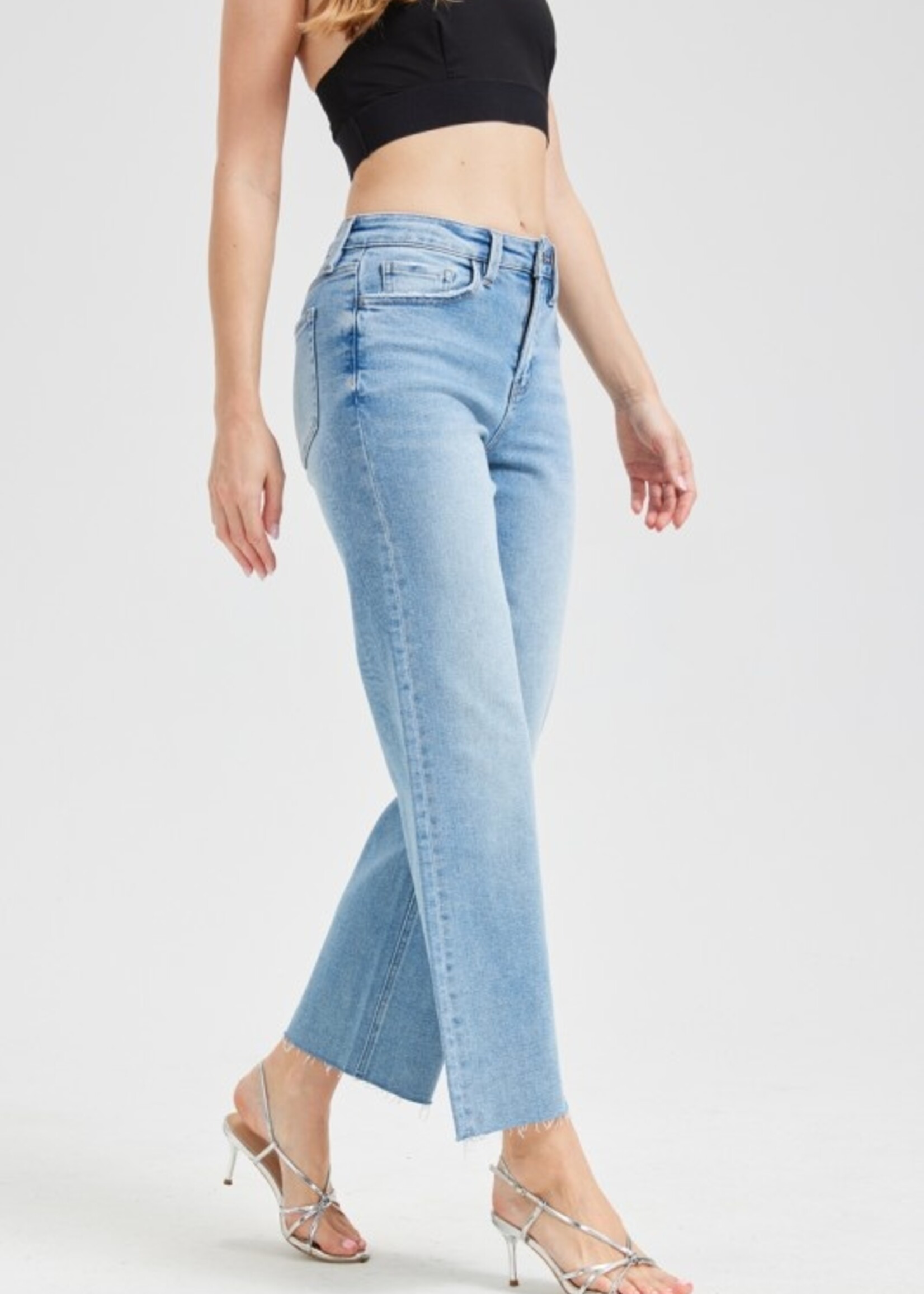 Scissor hem jean