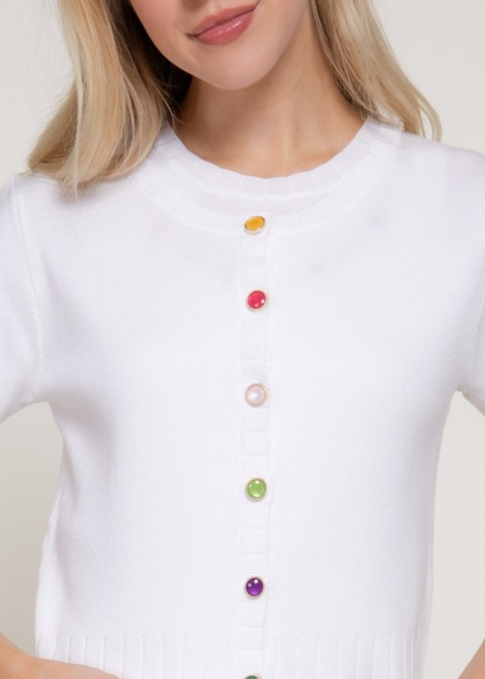 Multi button cardigan +2 colors