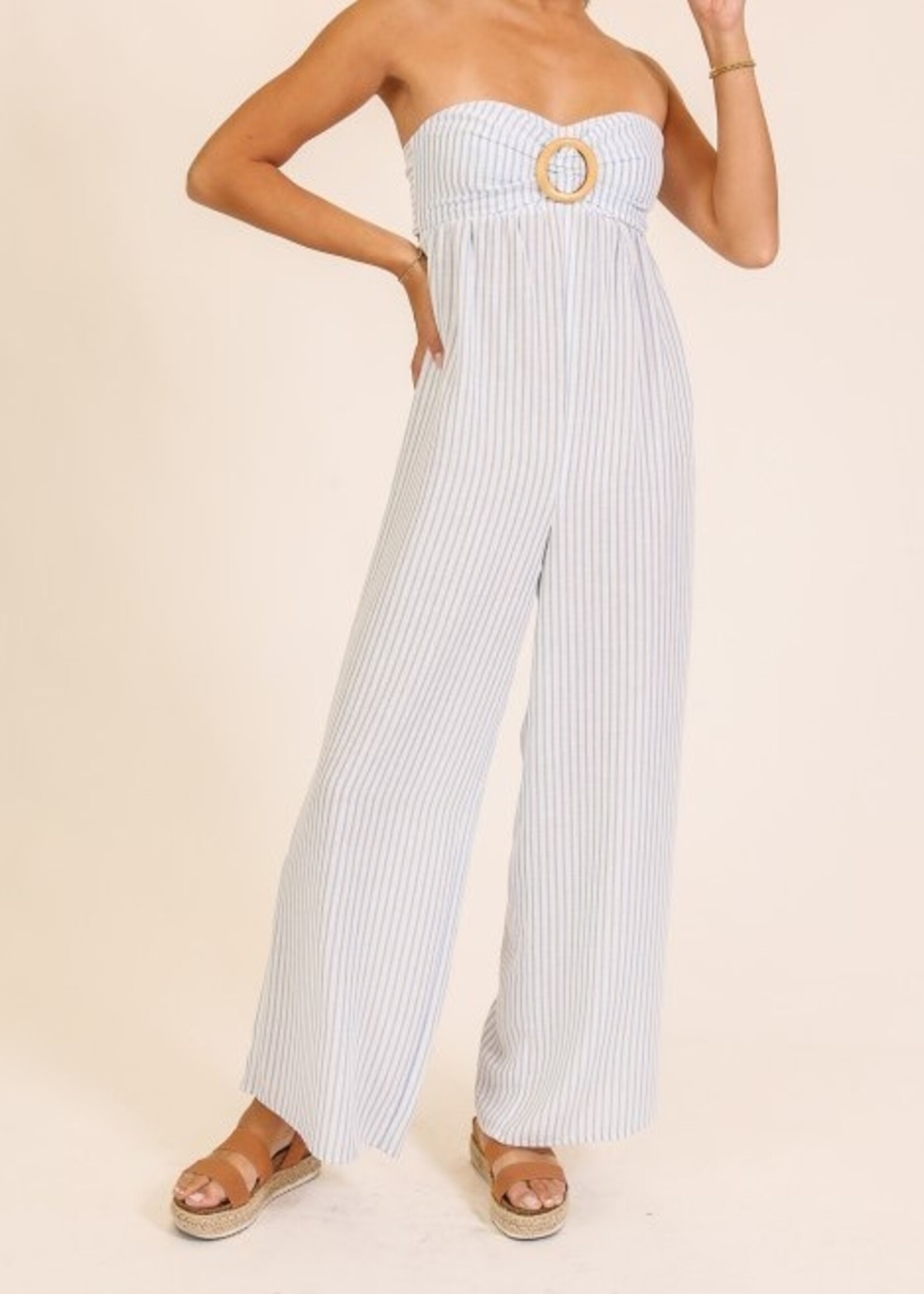 Stripe ring jumpsuit +2 colors