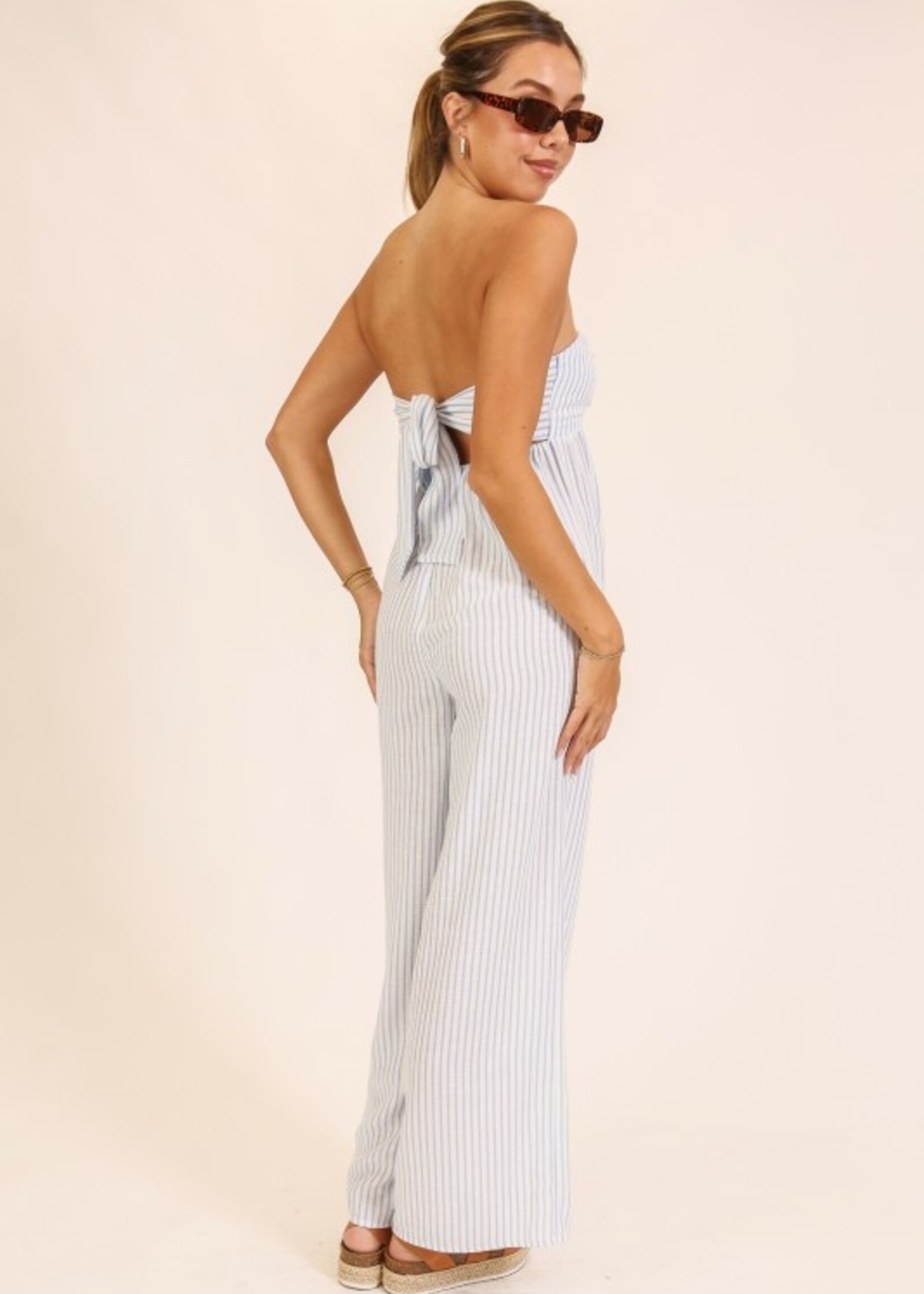 Stripe ring jumpsuit +2 colors