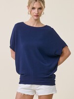 Crepe dolman top +3 colors