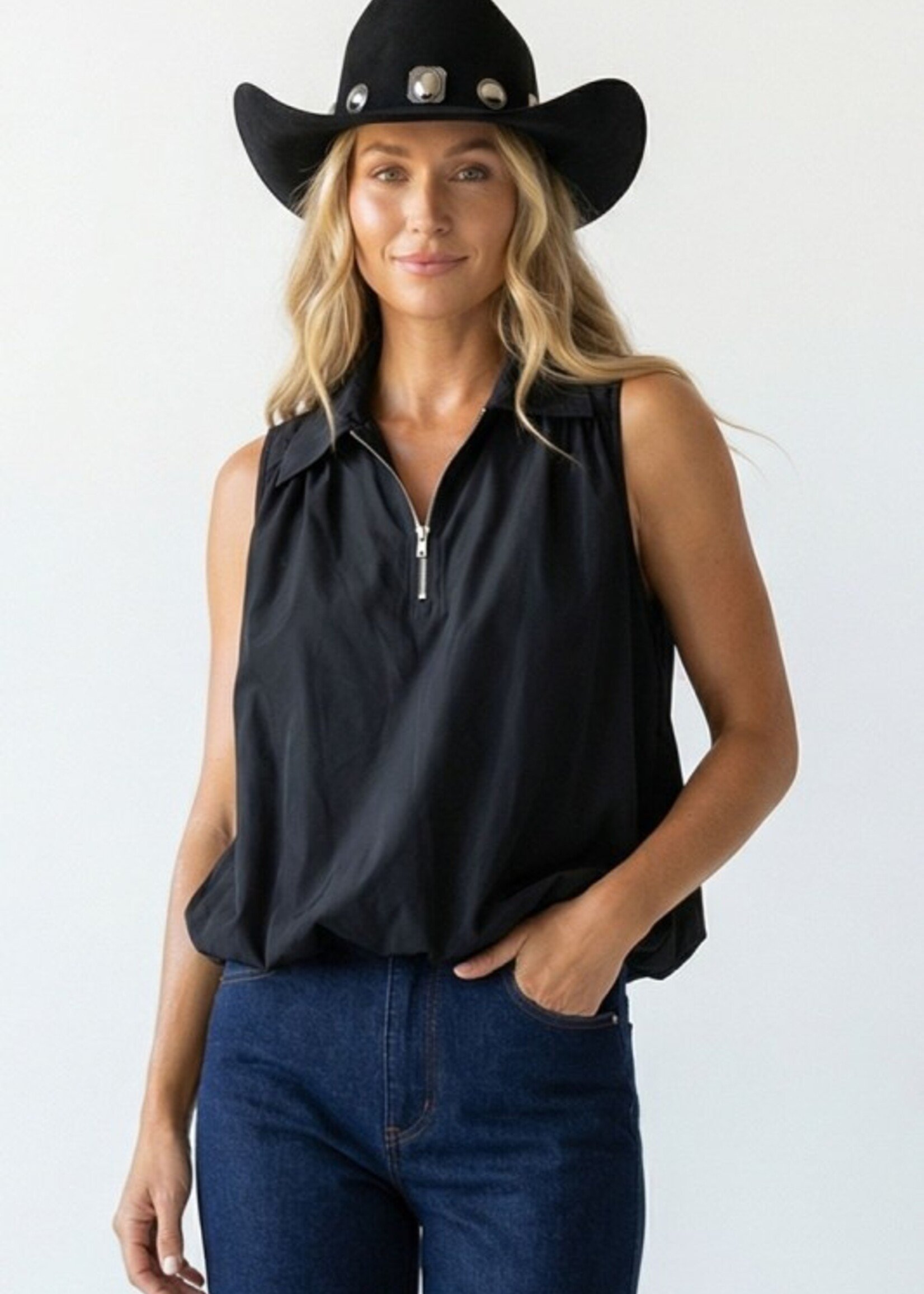 Zip bubble top +3 colors