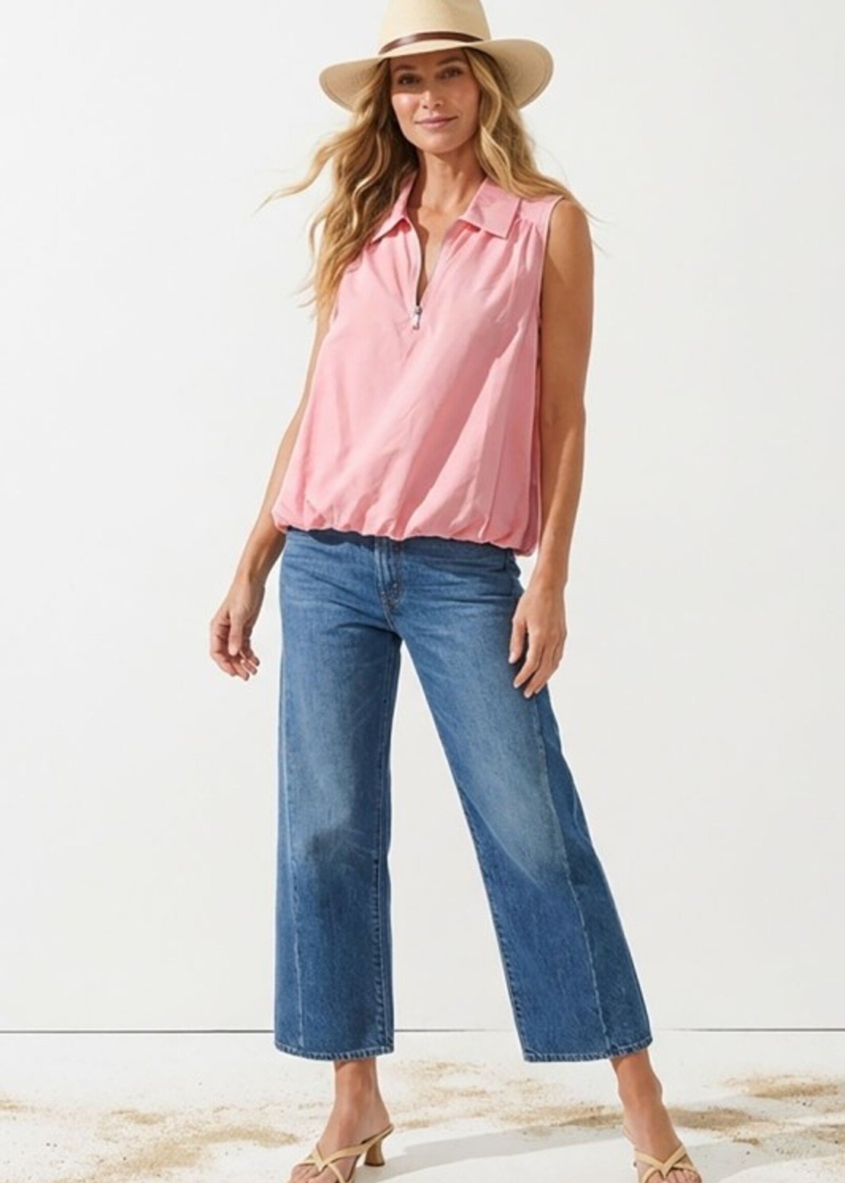 Zip bubble top +3 colors