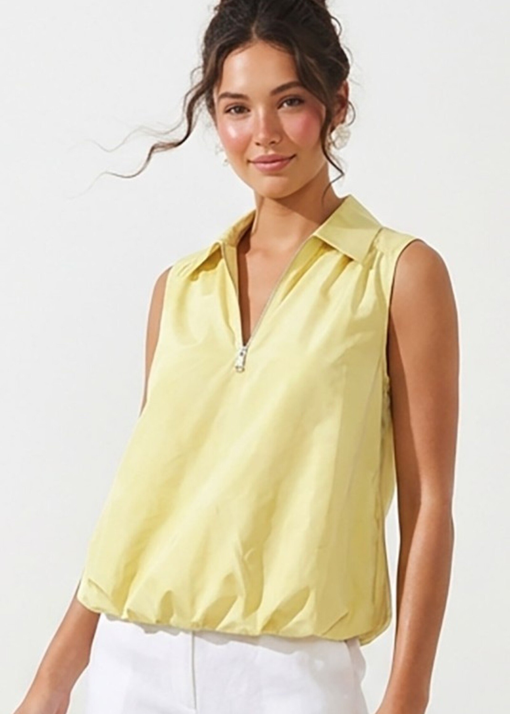 Zip bubble top +3 colors