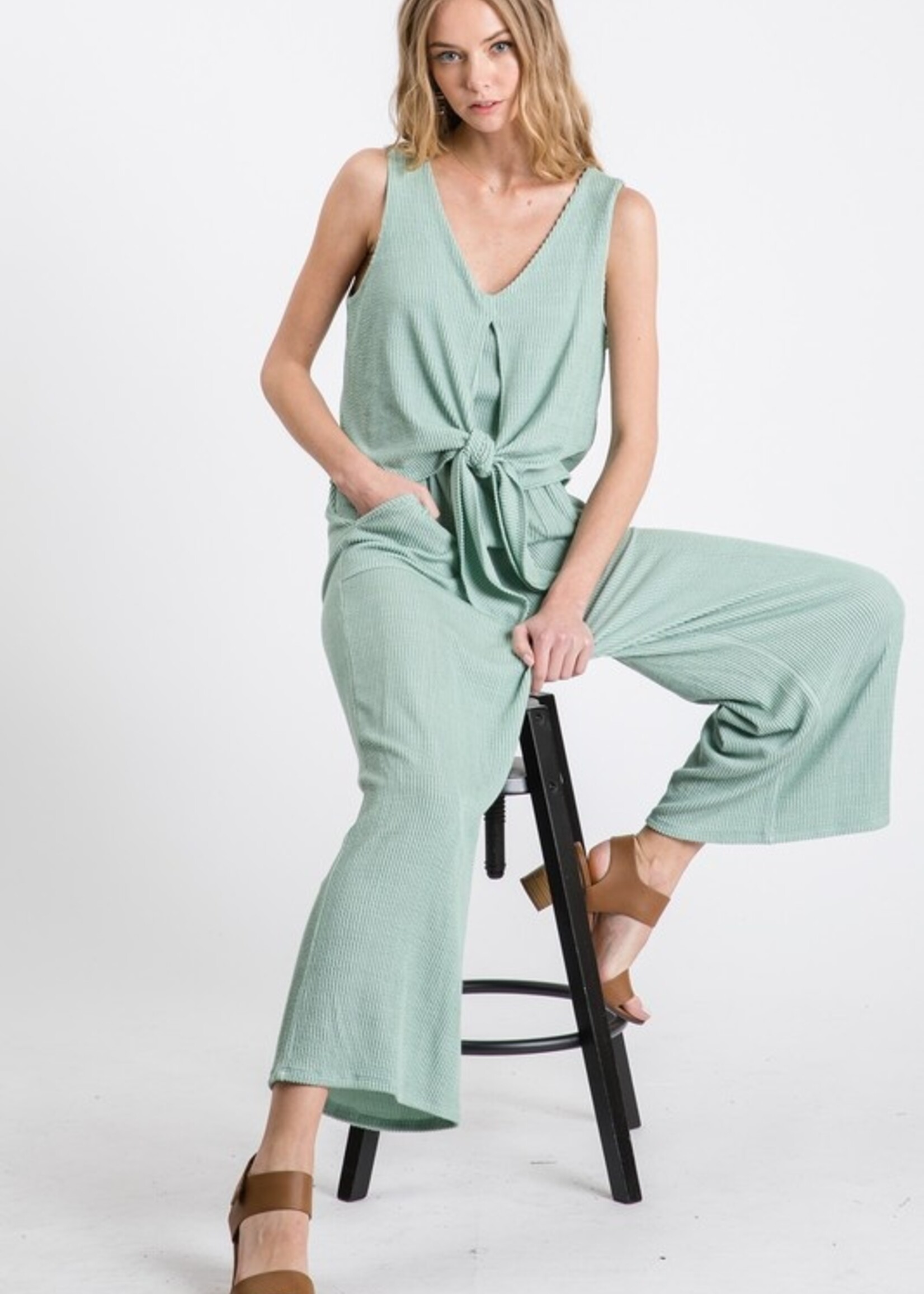 Ribbed jumpsuit +2 colors