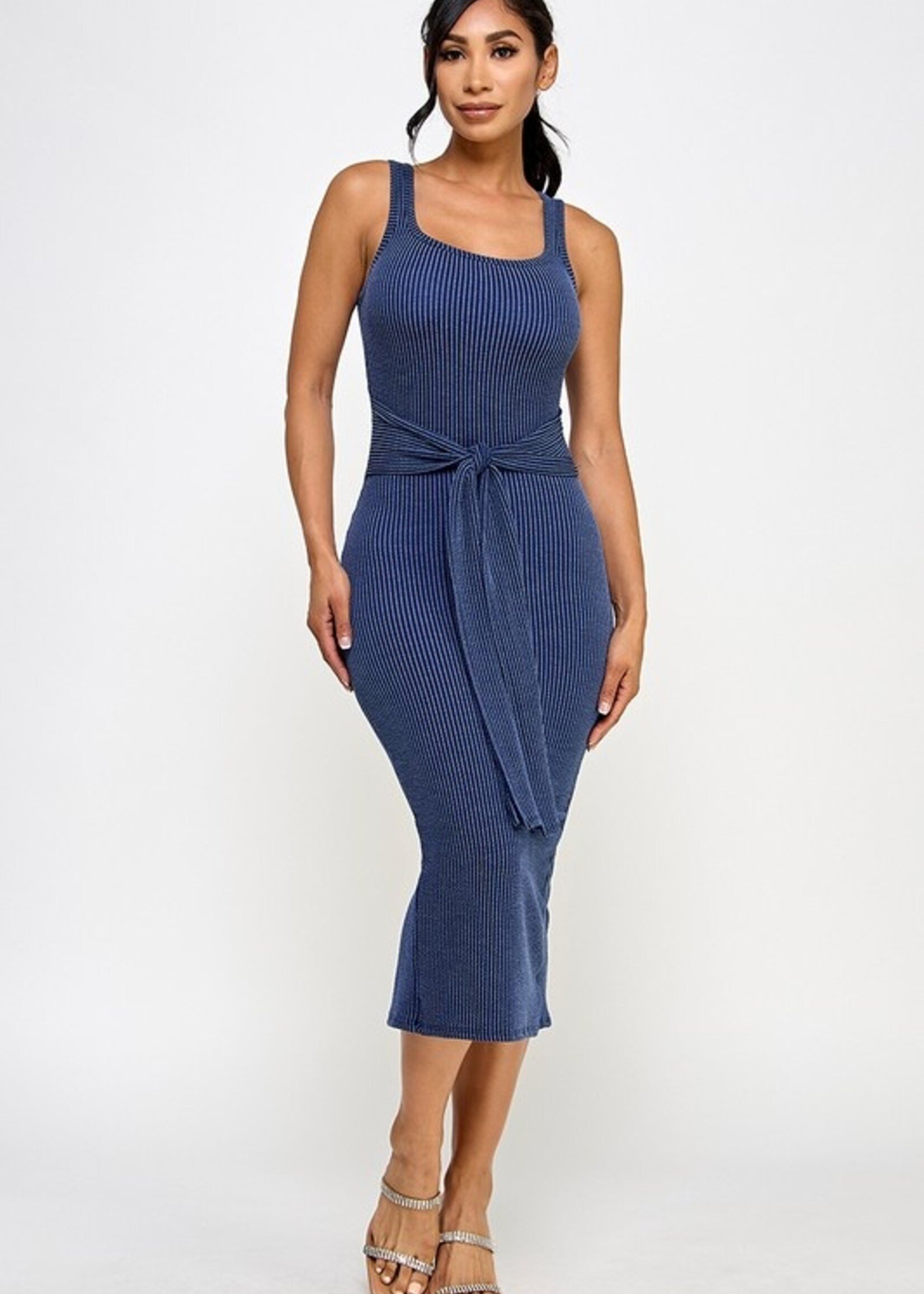 Front tie midi +2 colors