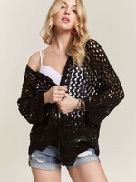 Long crochet card +2 colors