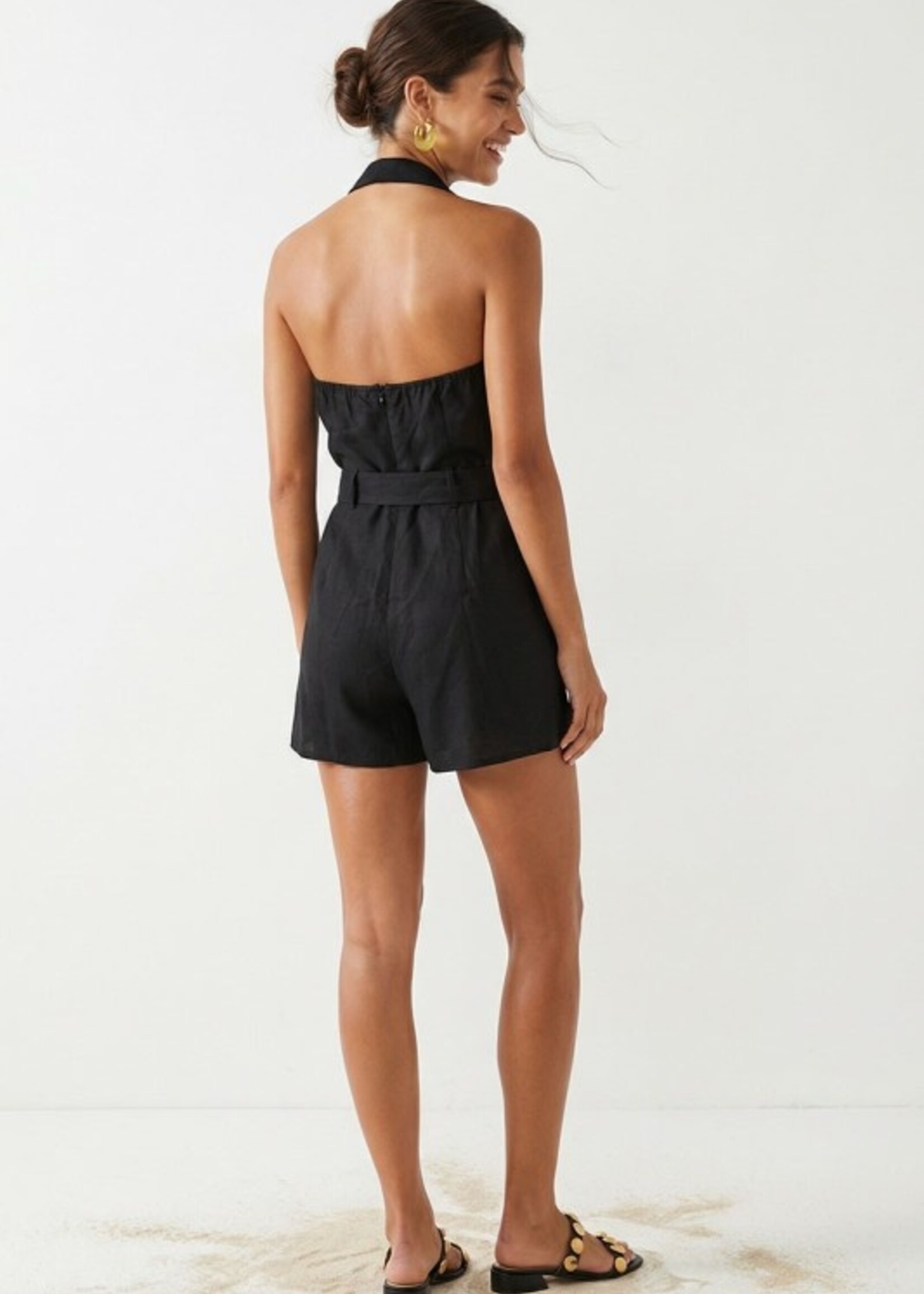 Linen romper +3 colors