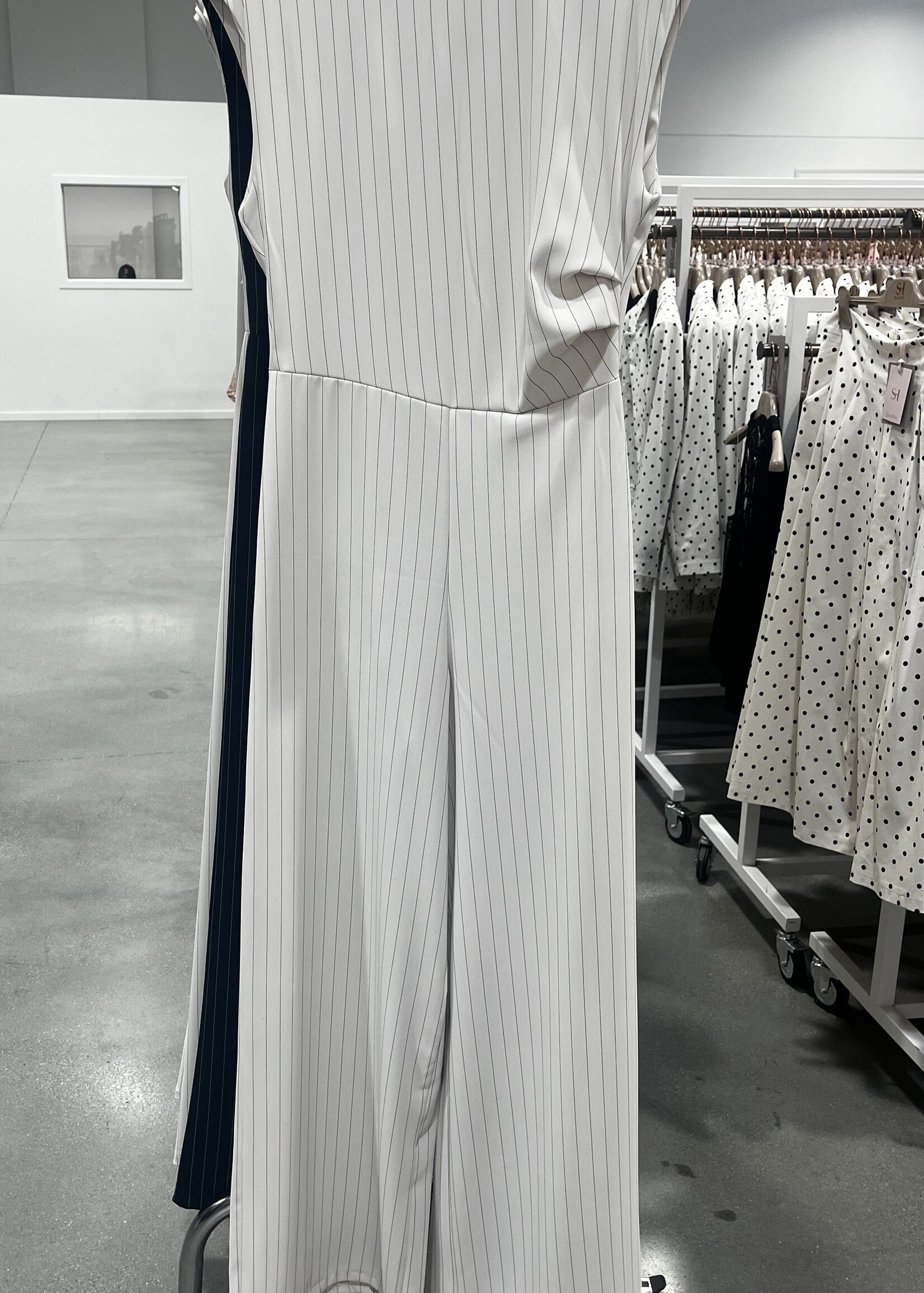 Pinstripe jumpsuit +2 colors