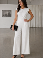 Pinstripe jumpsuit +2 colors