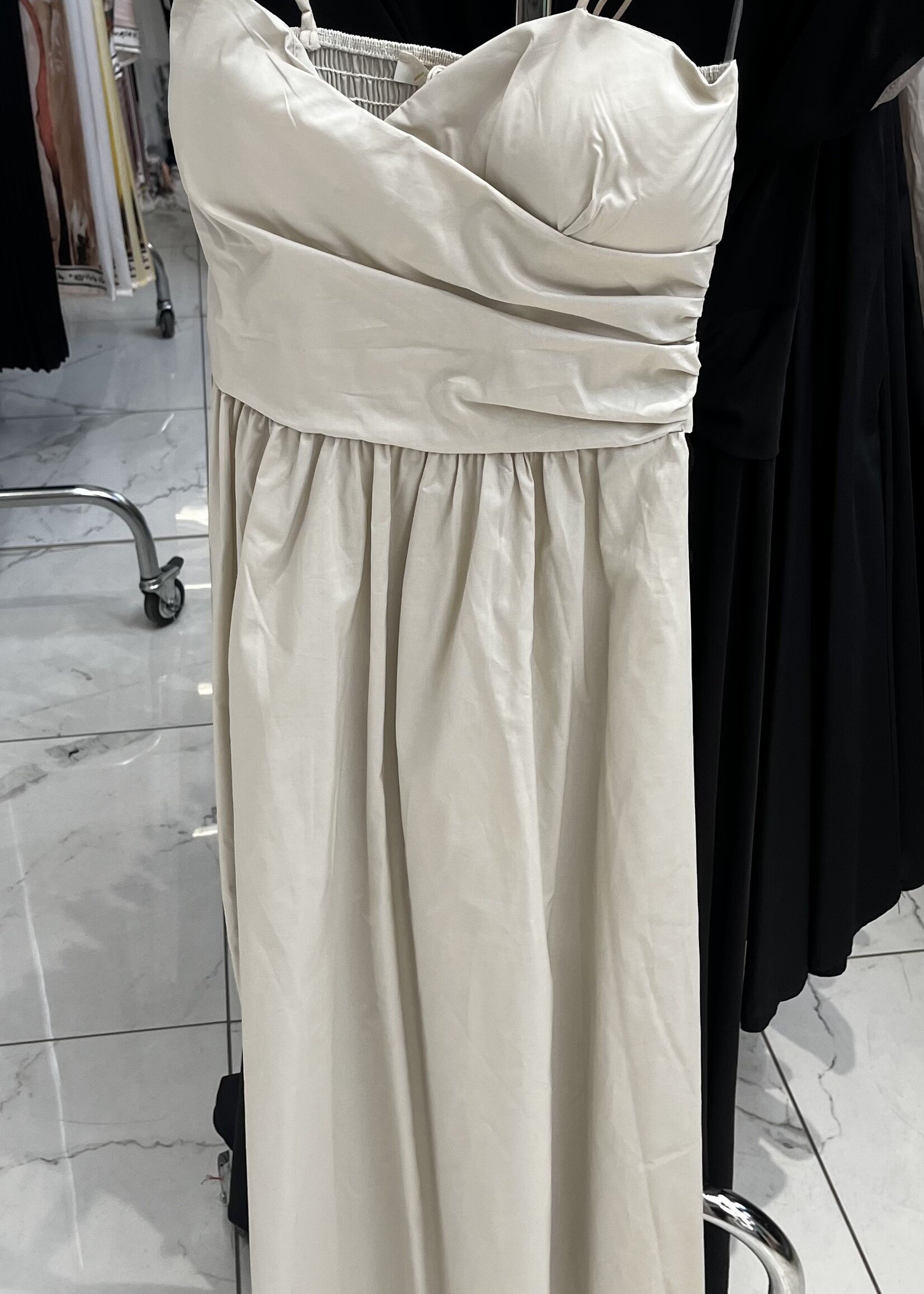 Spaghetti strap midi +3 colors