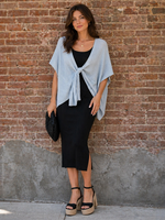 Pull thru poncho +6 colors