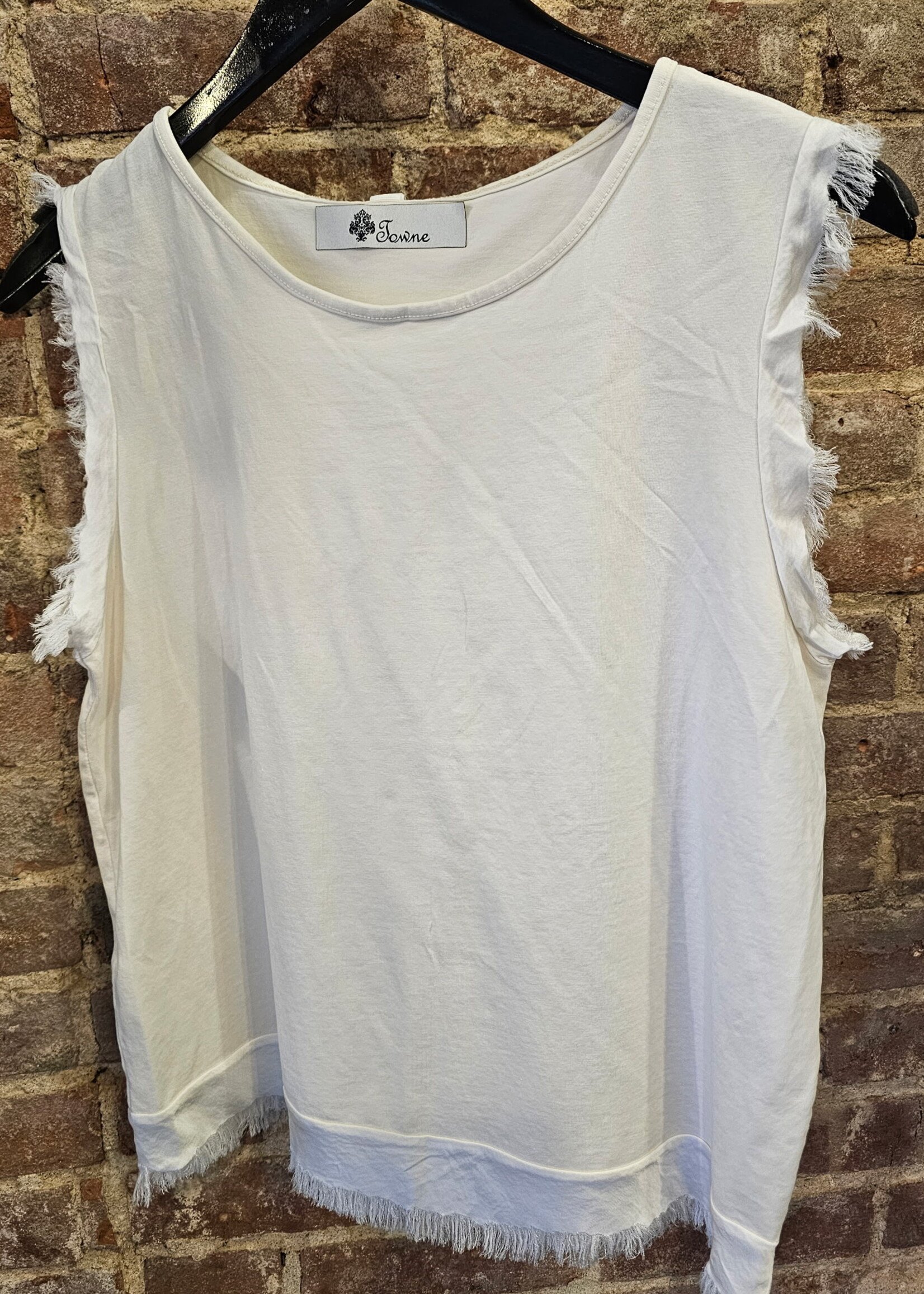 Satin trim tank +2 colors