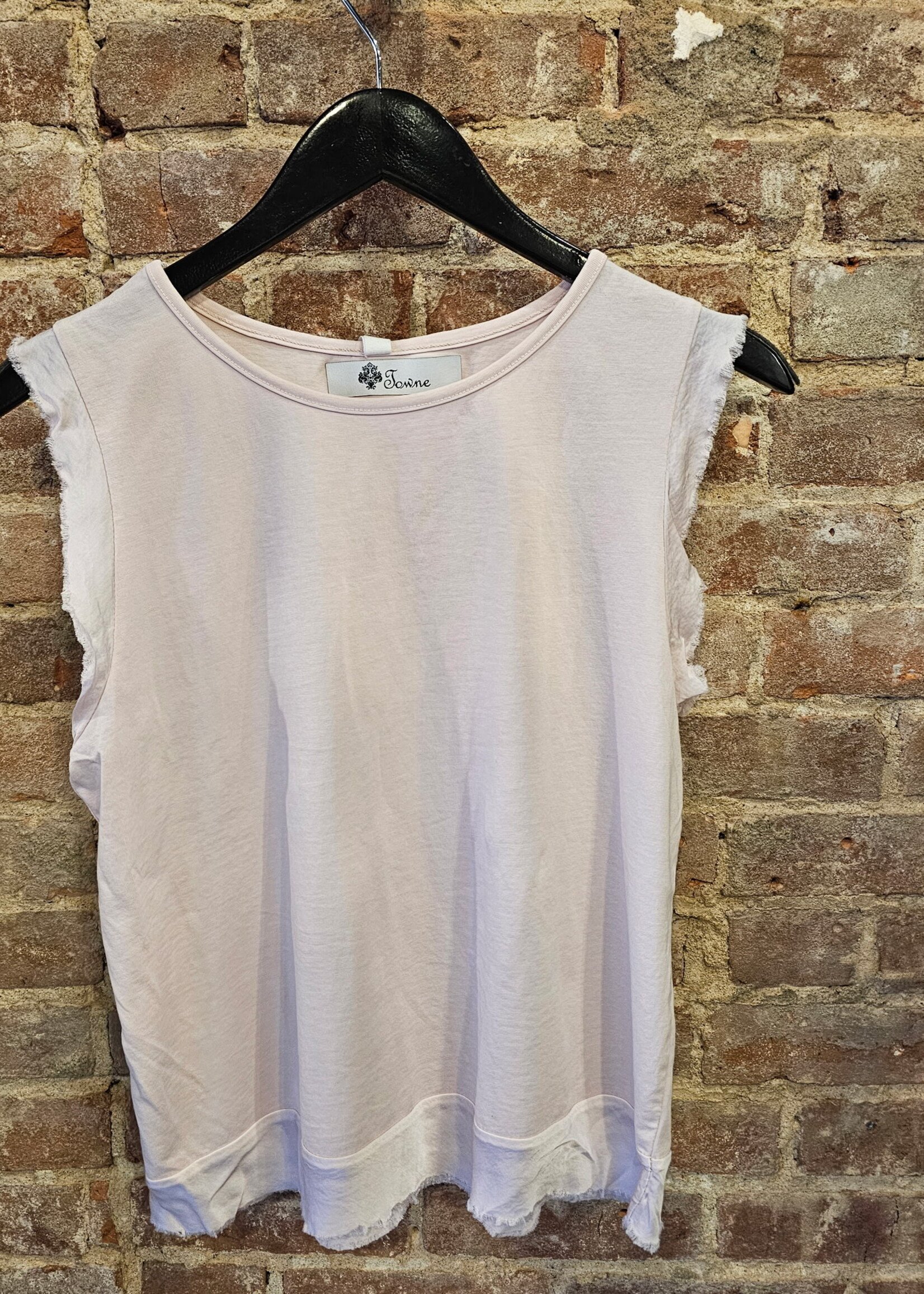 Satin trim tank +2 colors