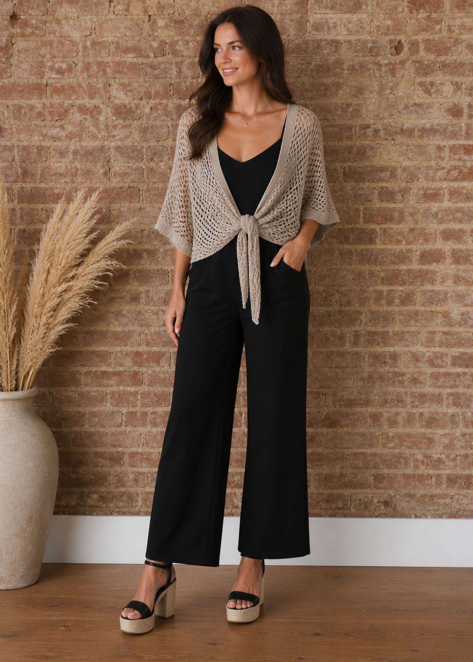 Crochet tie front +6 colors