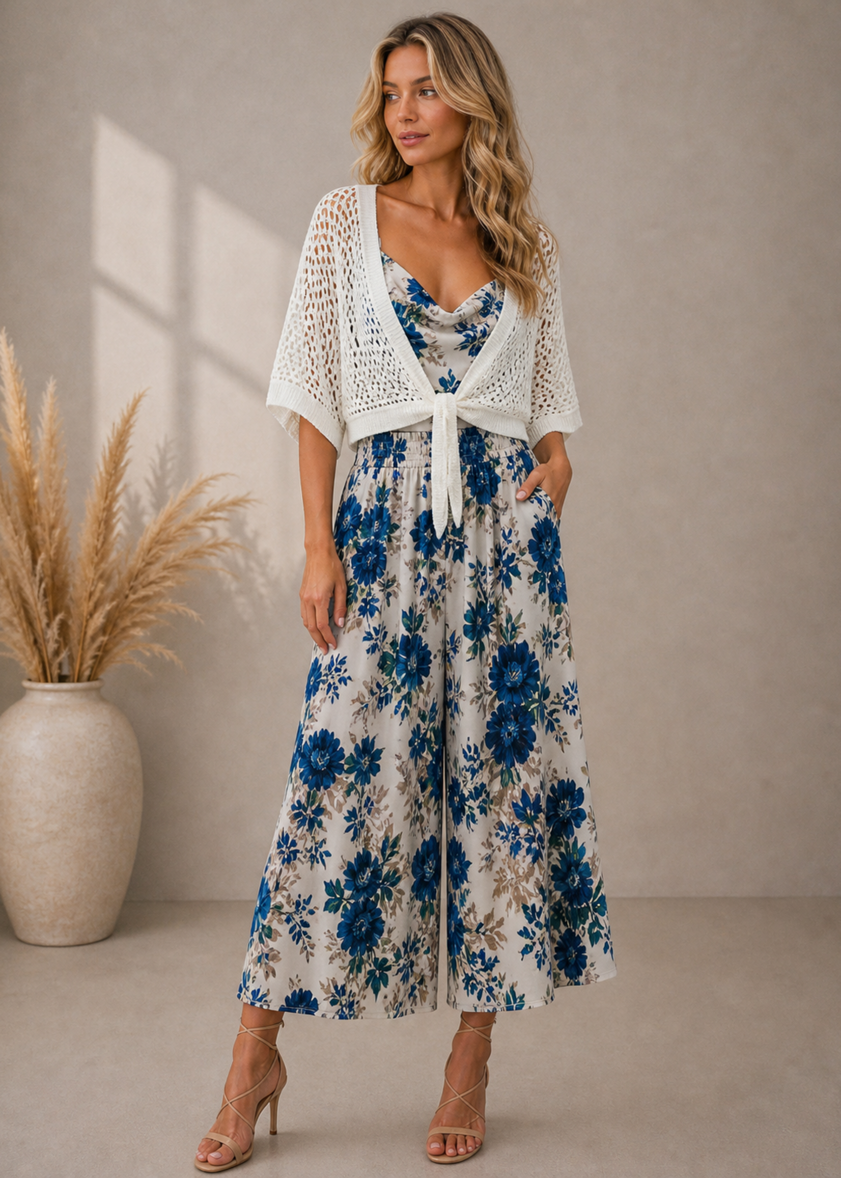 Crochet tie front +6 colors