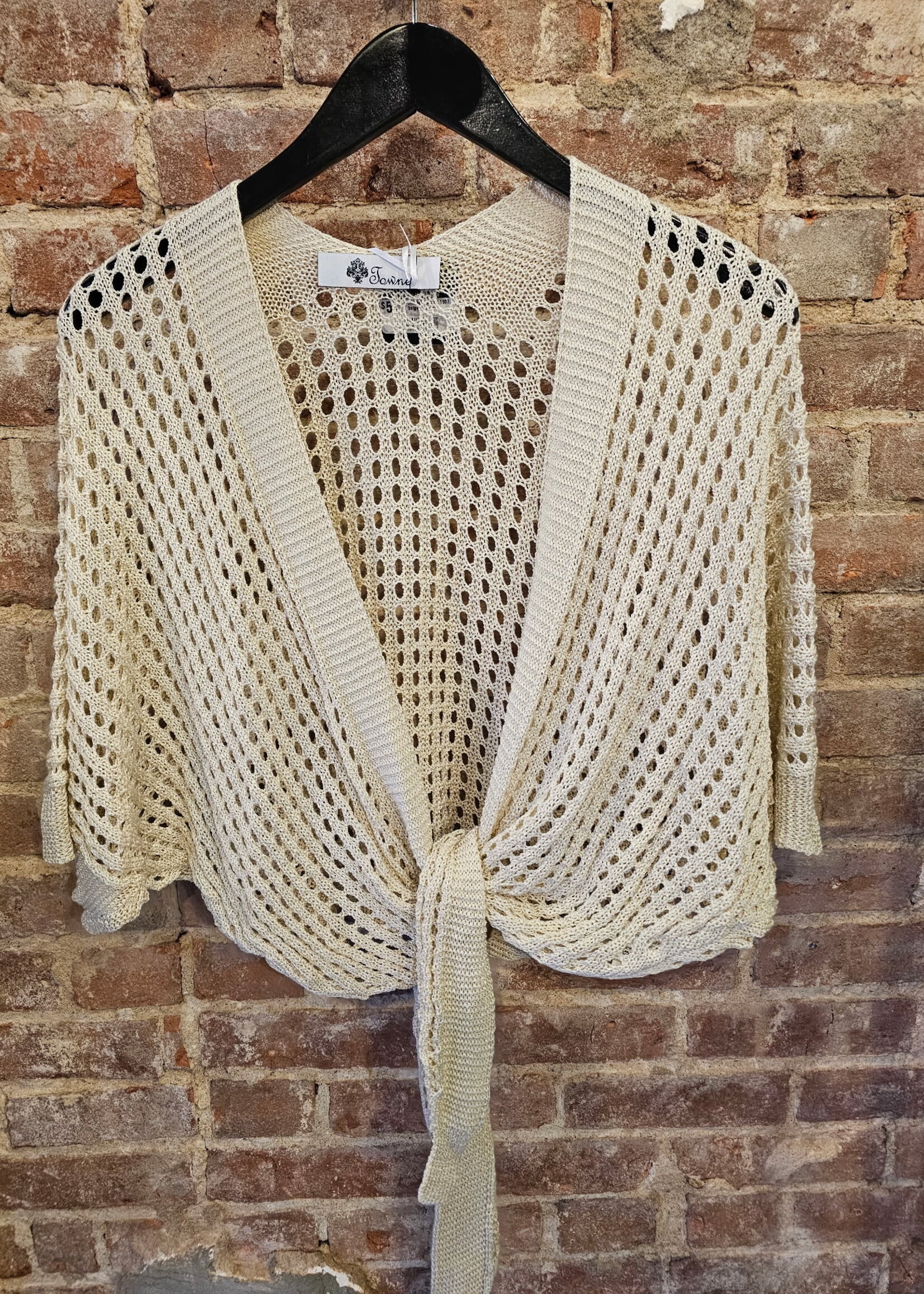 Crochet tie front +6 colors