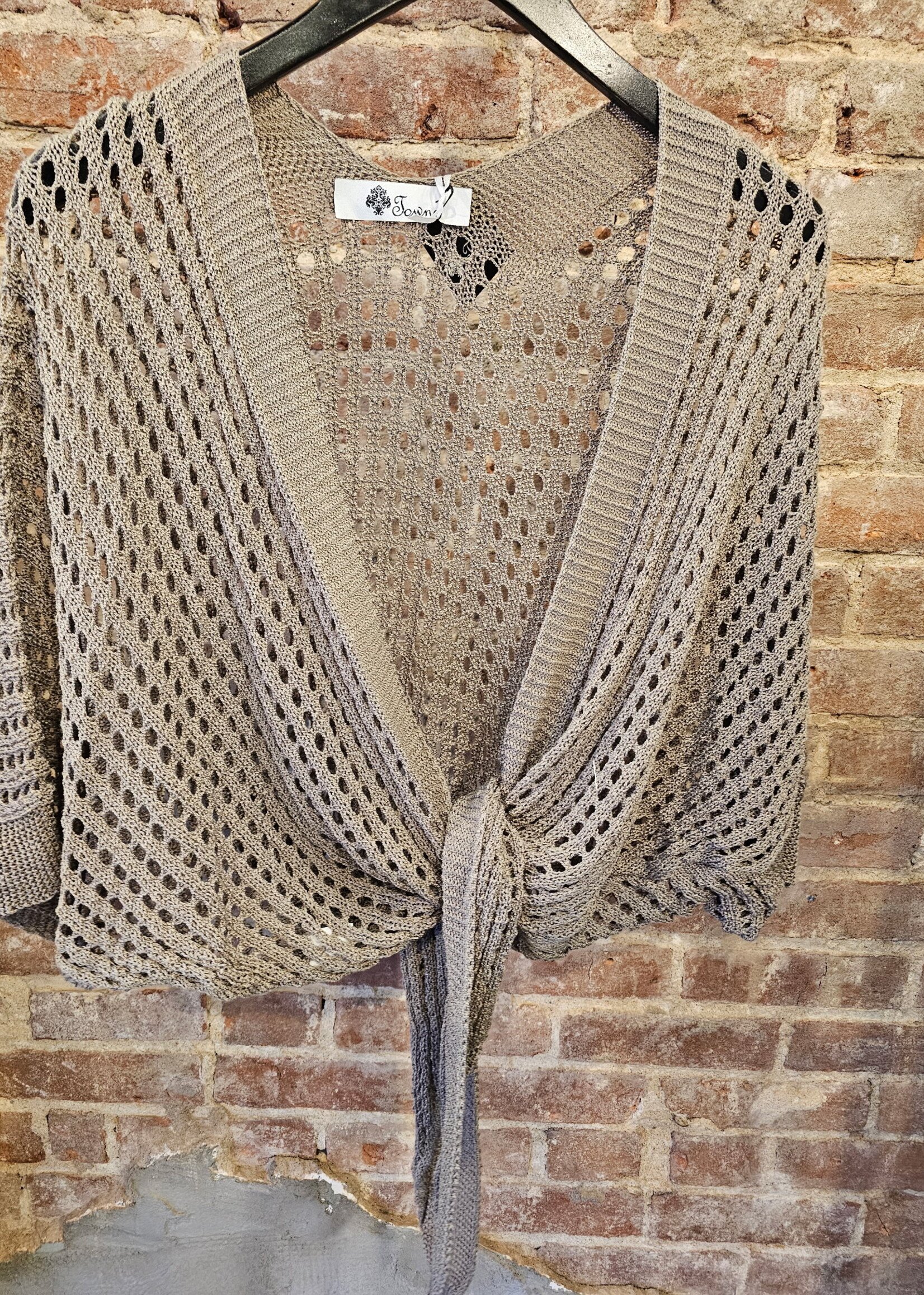 Crochet tie front +6 colors