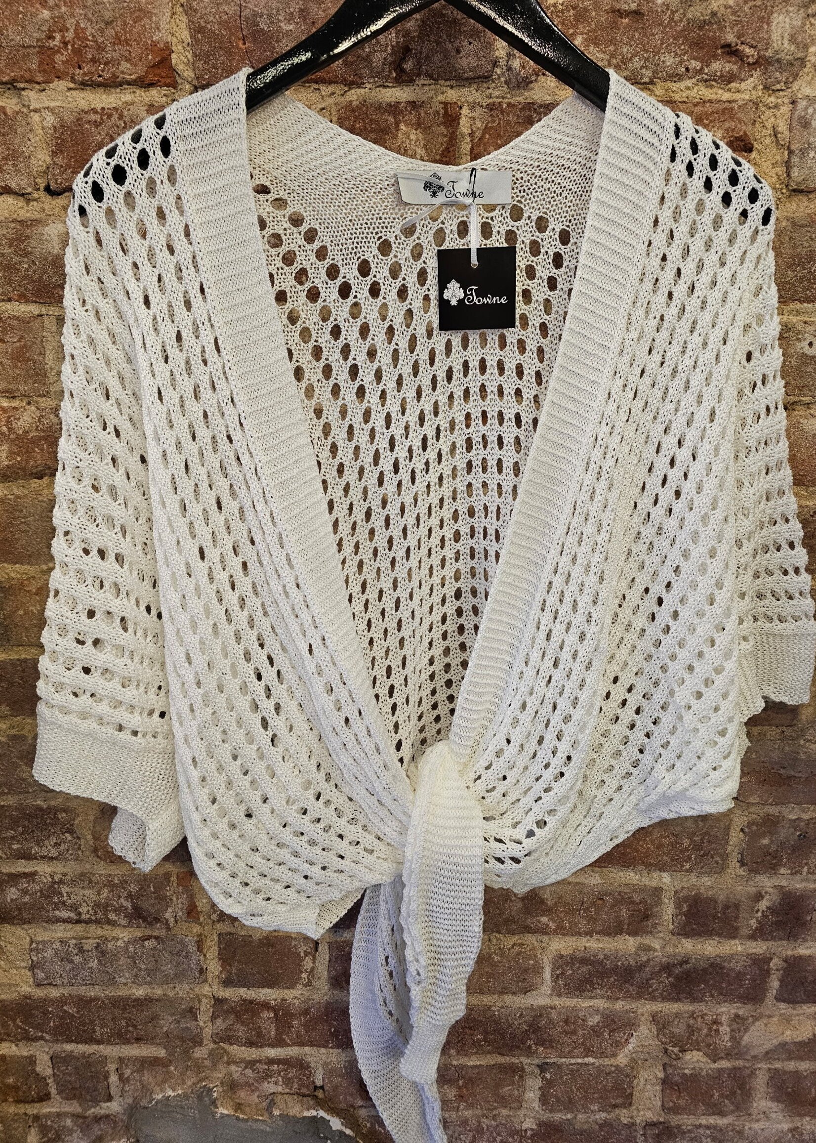 Crochet tie front +6 colors