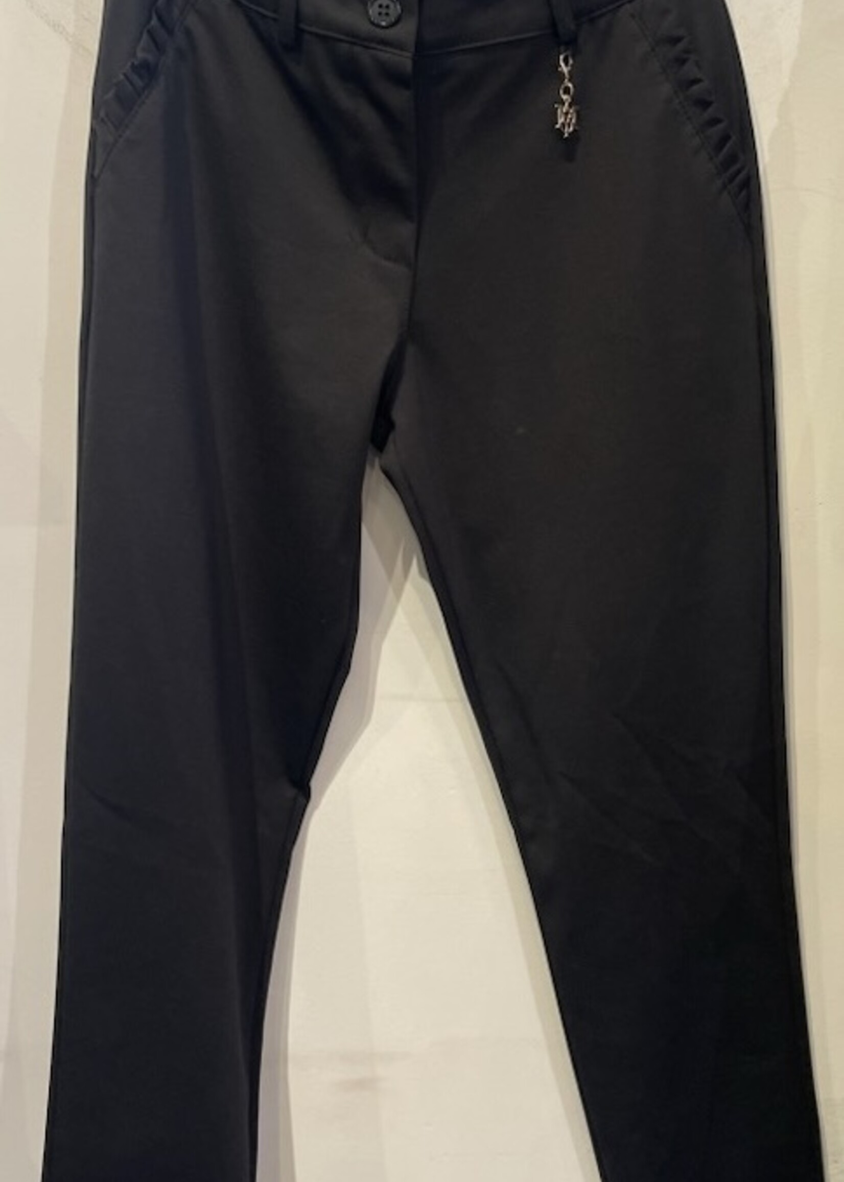 Ruffle pocket pant +3 colors