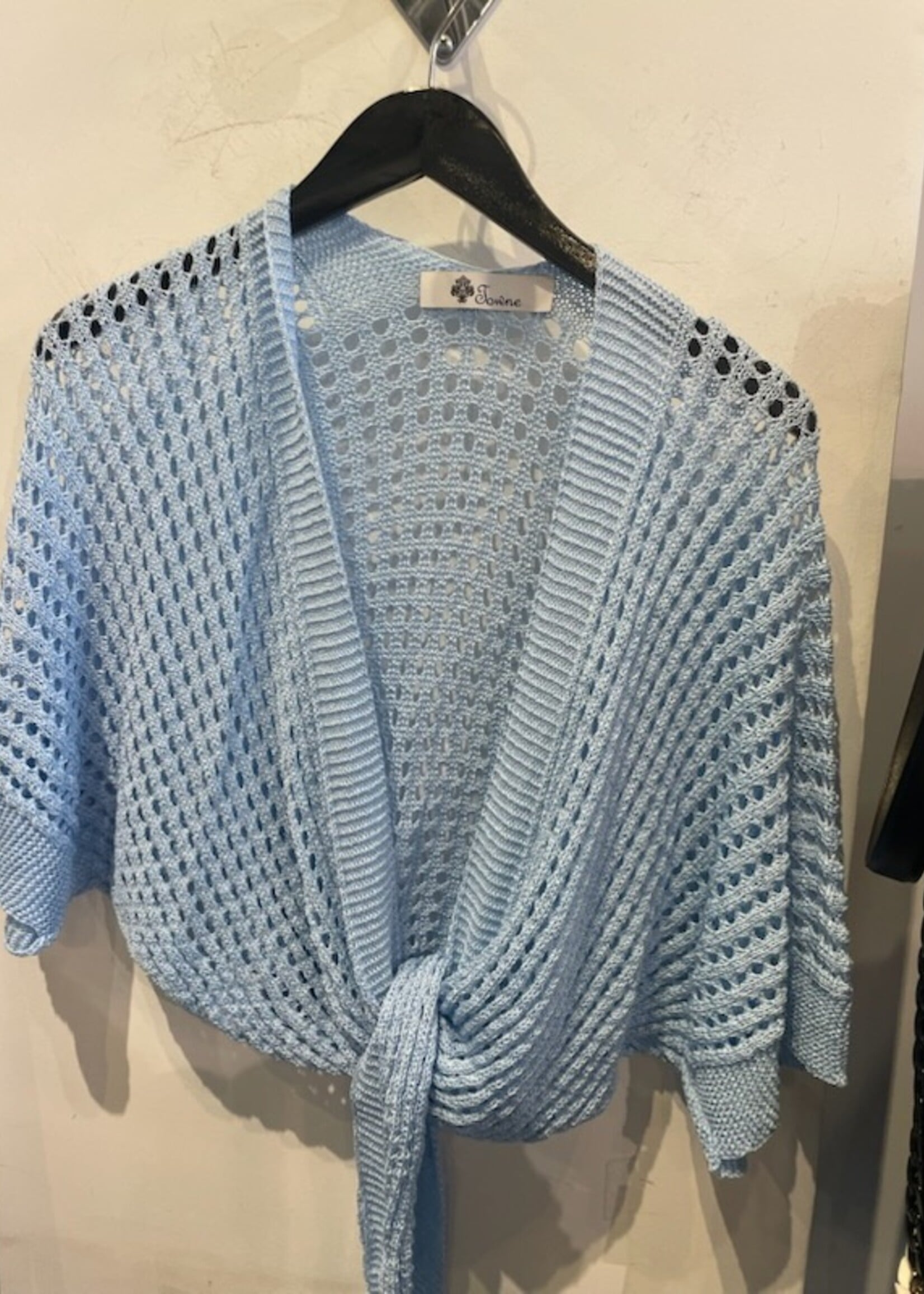 Crochet tie front +6 colors