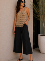 Crochet fringe tank +3 colors