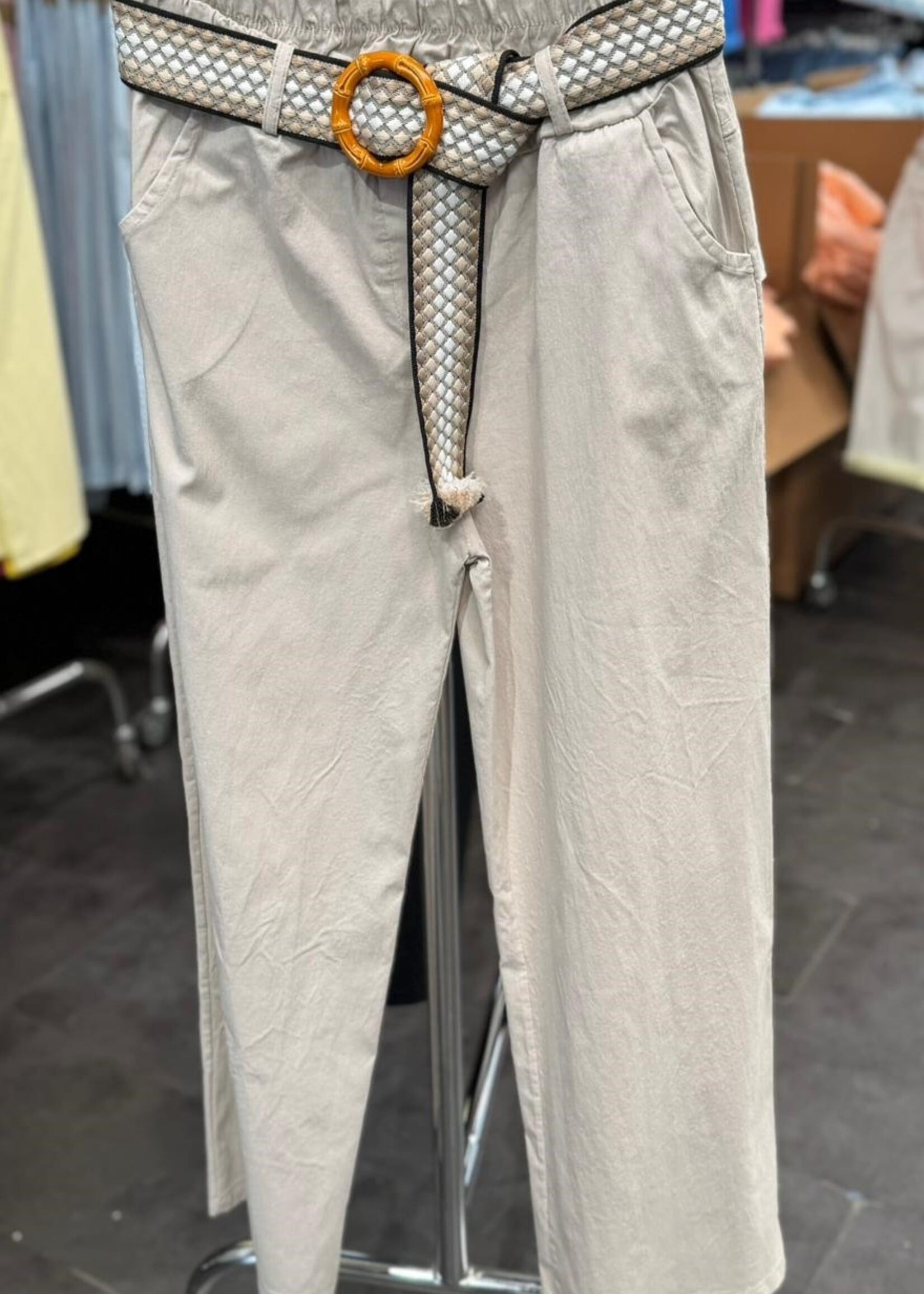 Belted pant +3 colors