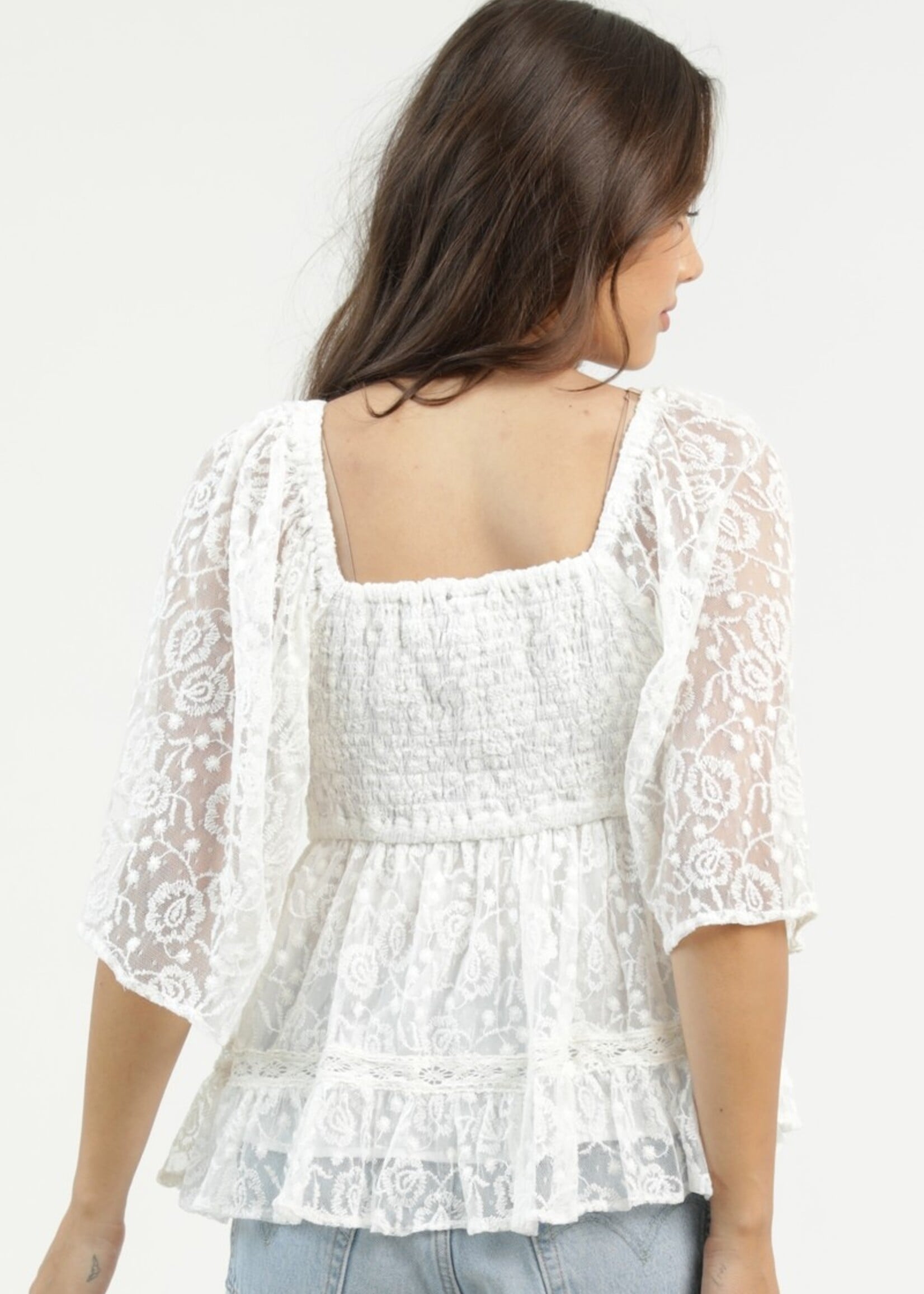 Lace blouse