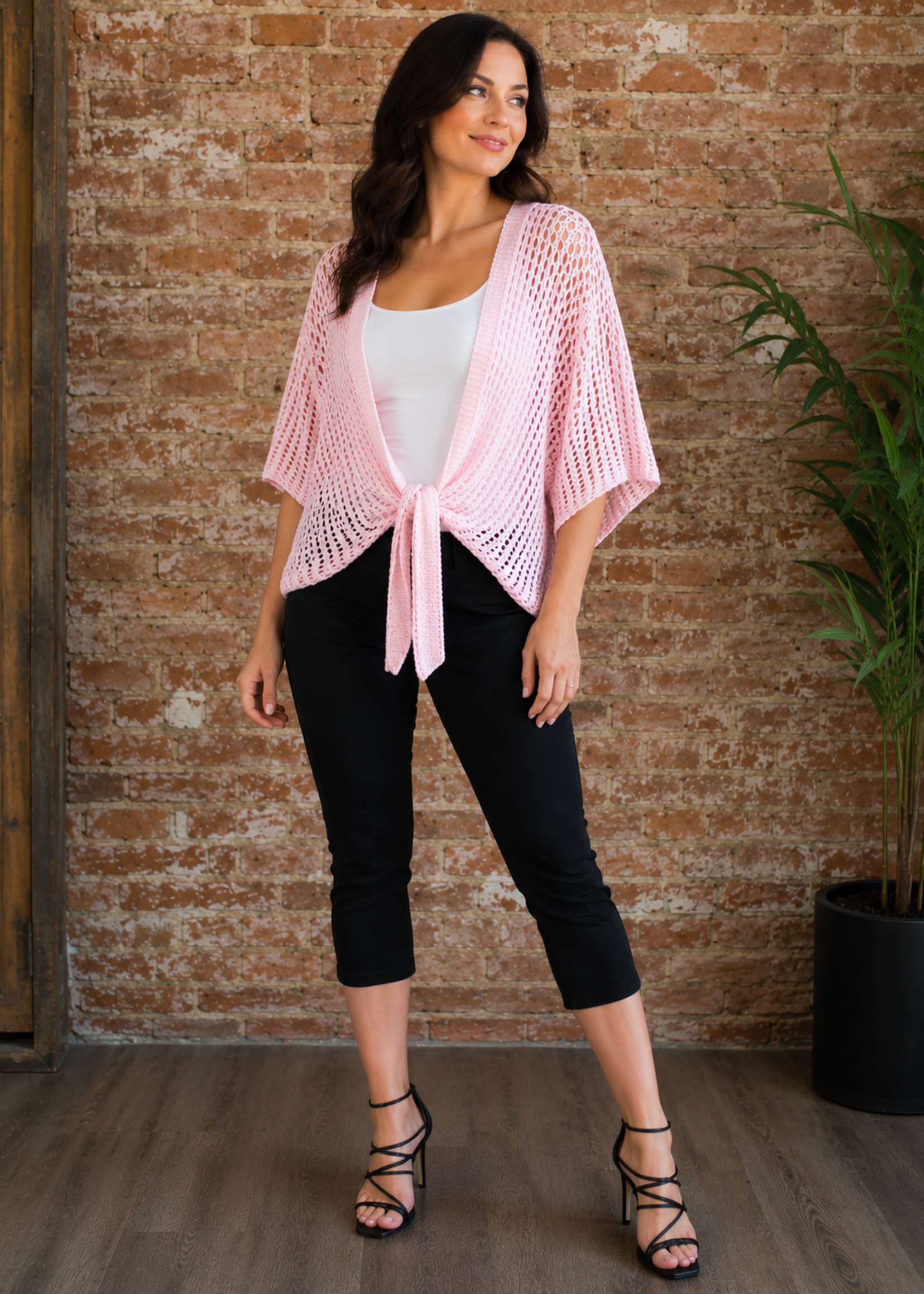 Crochet tie front +6 colors