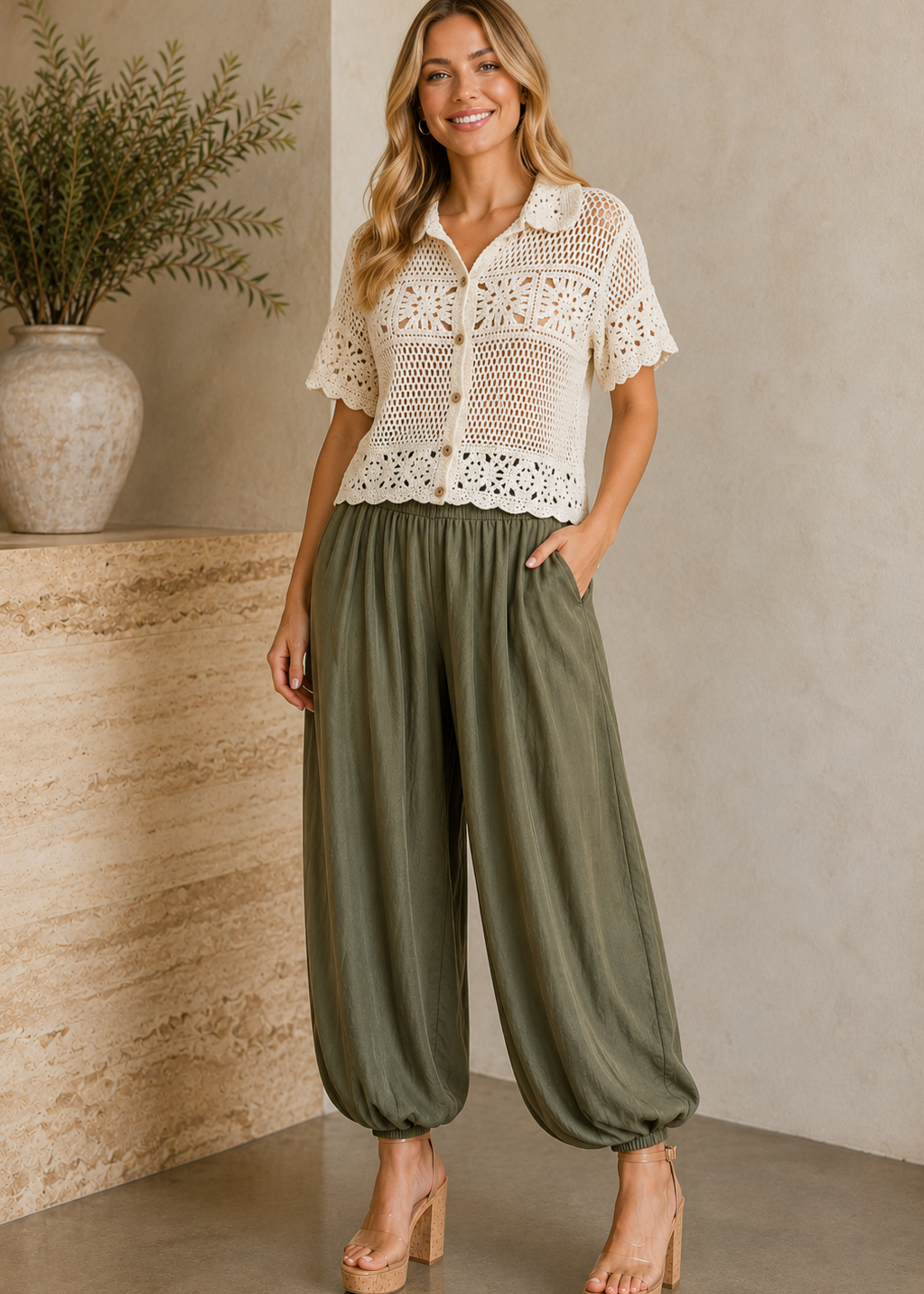 Silk balloon pant +3 colors