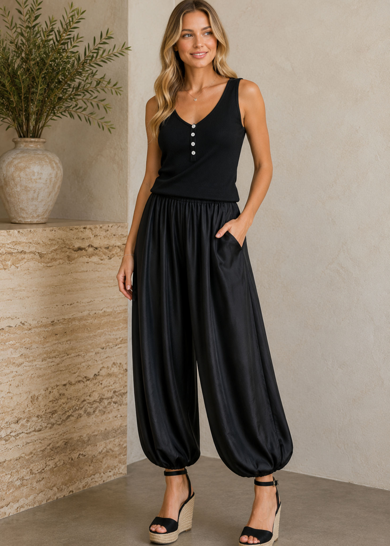 Silk balloon pant +3 colors